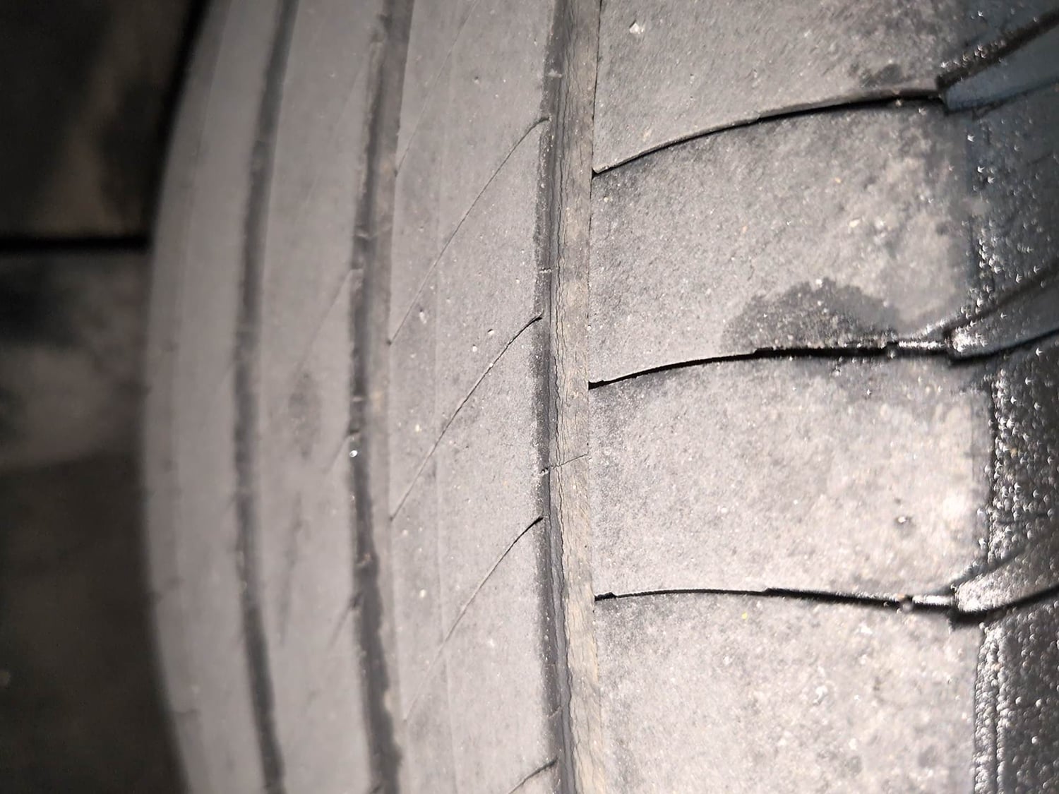 Used 2017 Honda WR-V VX MT Petrol Petrol Manual tyres LEFT REAR TYRE TREAD VIEW