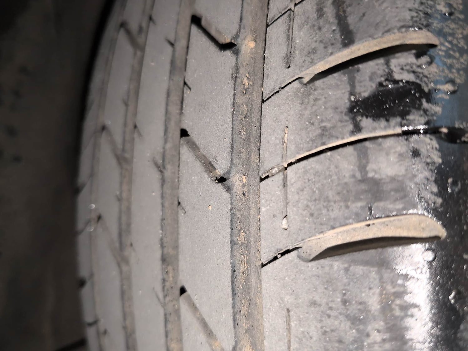 Used 2017 Honda WR-V VX MT Petrol Petrol Manual tyres RIGHT REAR TYRE TREAD VIEW