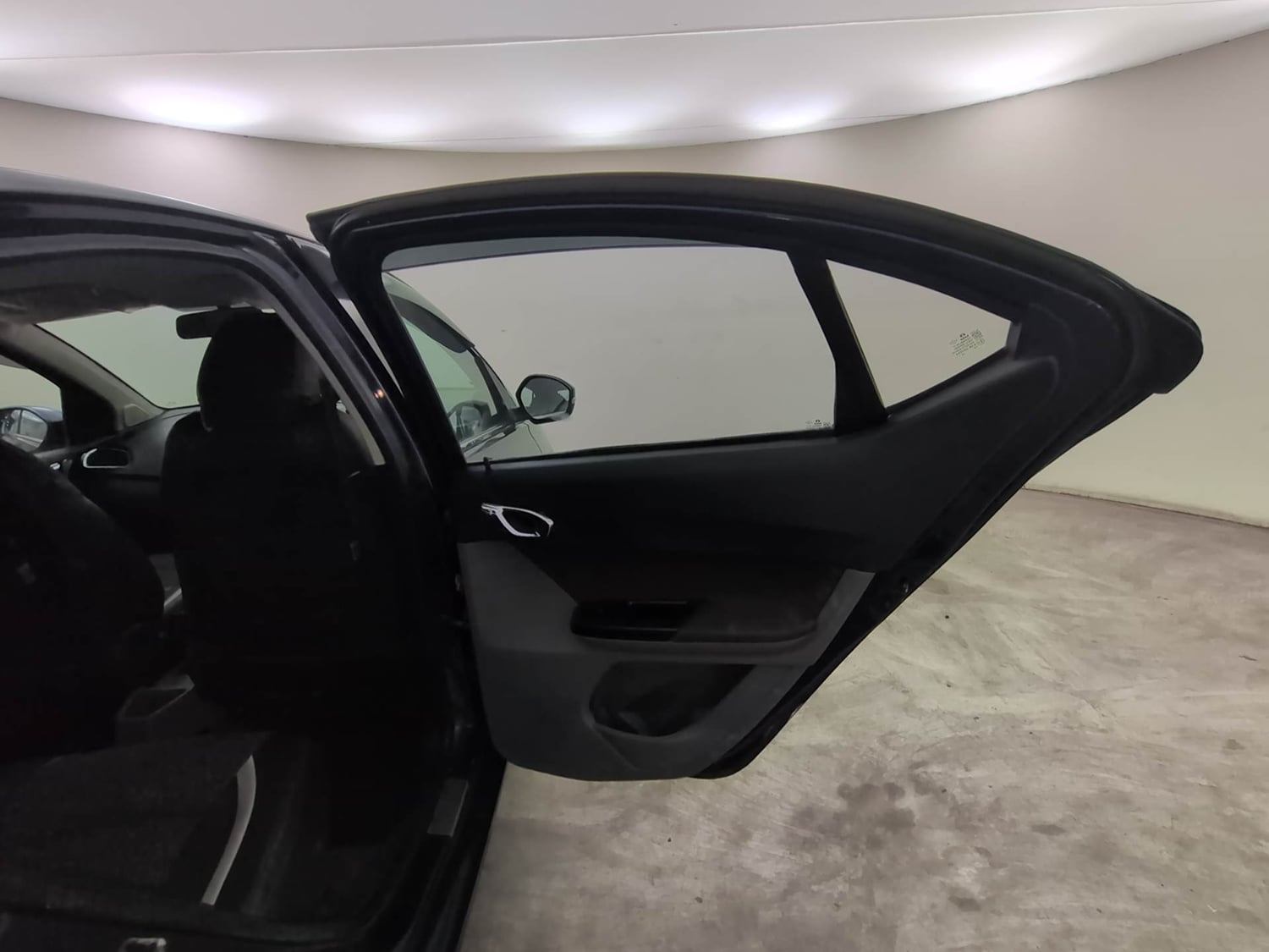 Used 2019 Tata Tigor Revotron XZA Petrol Automatic interior RIGHT REAR DOOR OPEN VIEW