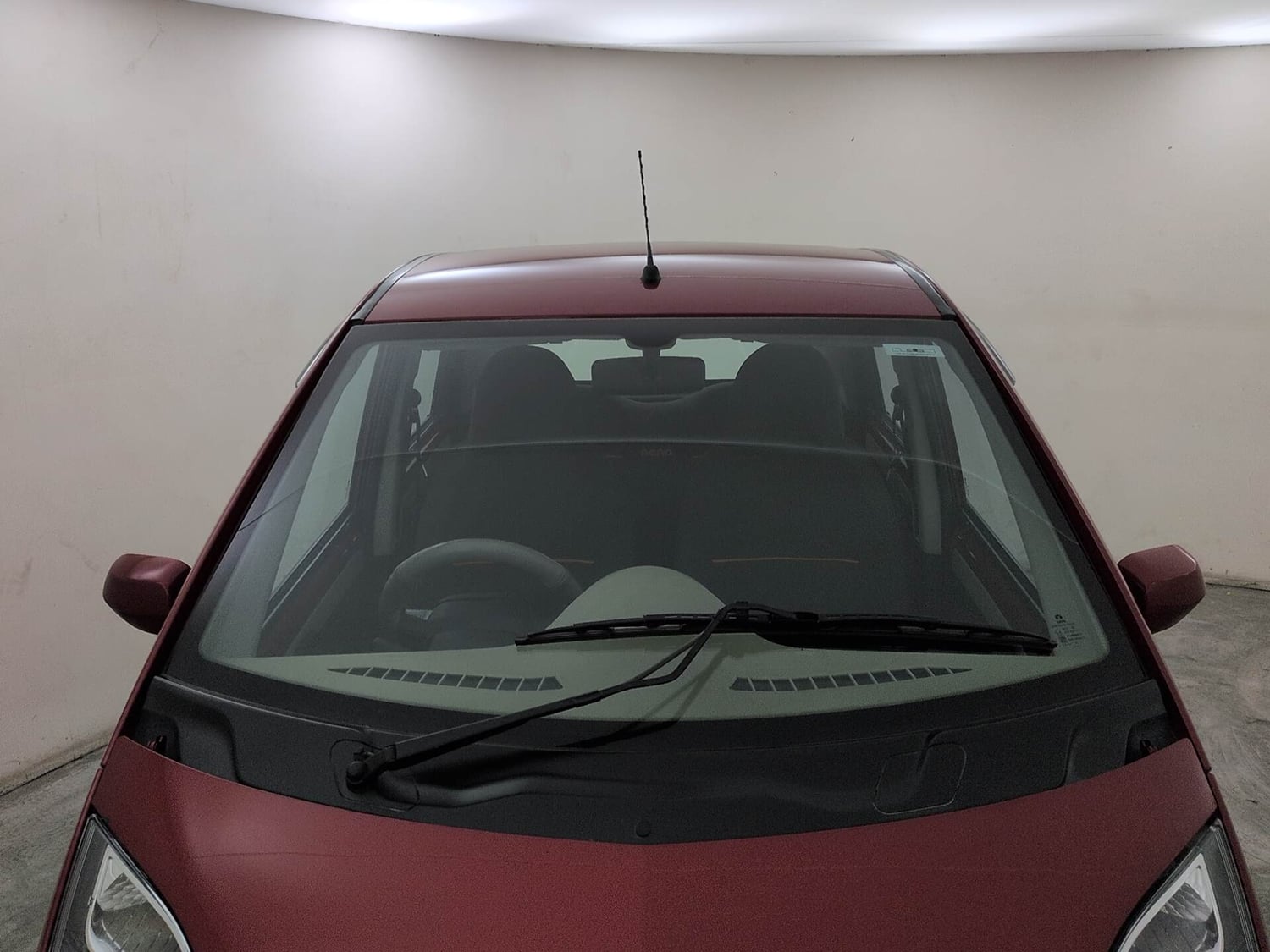 Used 2016 Tata Nano Twist XT Petrol Manual exterior FRONT WINDSHIELD VIEW