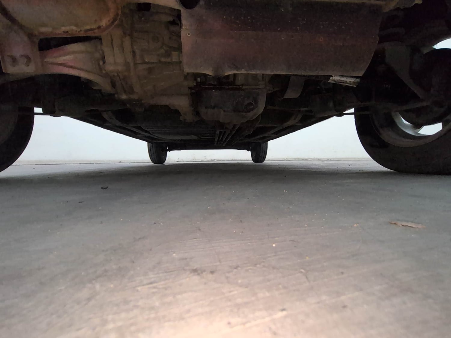 Used 2016 Tata Nano Twist XT Petrol Manual extra REAR UNDERBODY VIEW (TAKEN FROM REAR)