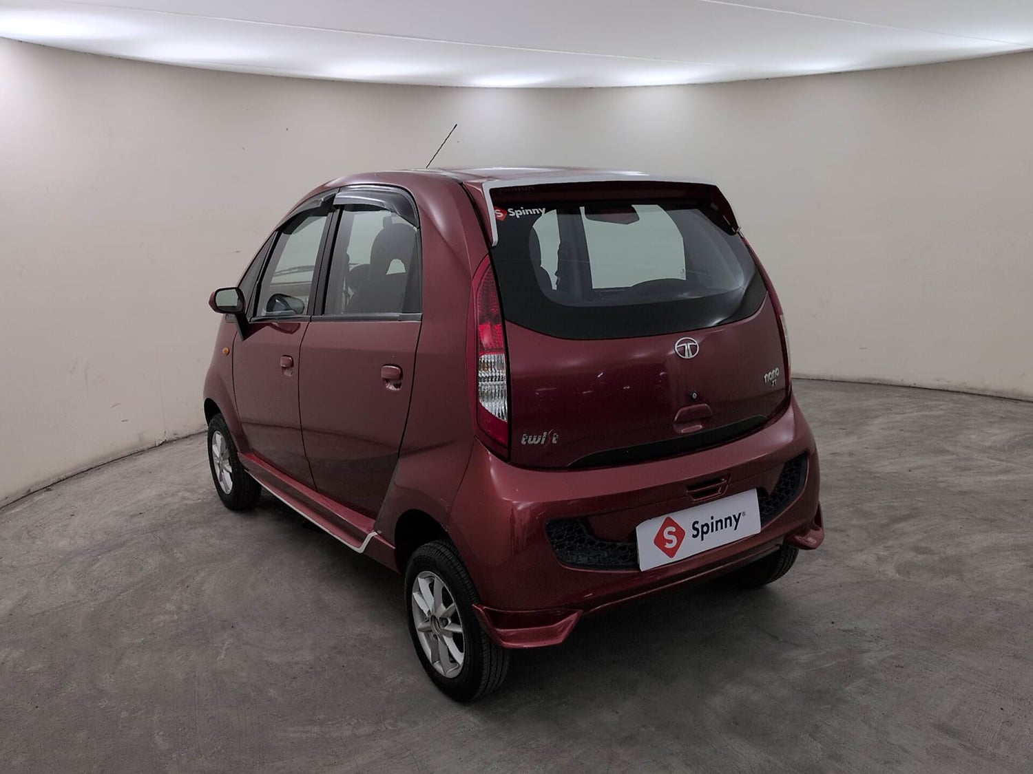 Used 2016 Tata Nano Twist XT Petrol Manual exterior LEFT REAR CORNER VIEW