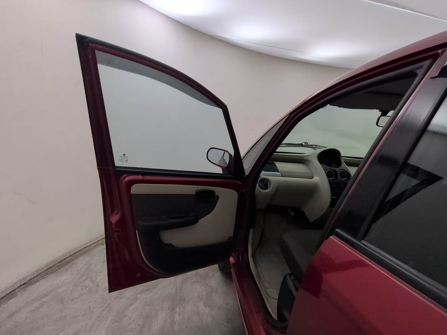 Used 2016 Tata Nano Twist XT Petrol Manual interior LEFT FRONT DOOR OPEN VIEW