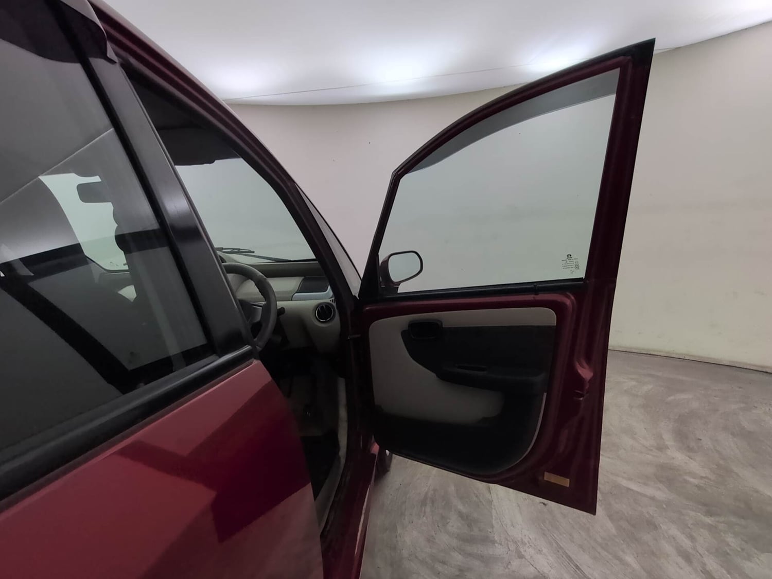 Used 2016 Tata Nano Twist XT Petrol Manual interior RIGHT FRONT DOOR OPEN VIEW