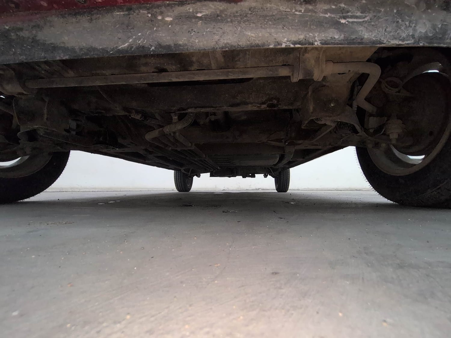 Used 2016 Tata Nano Twist XT Petrol Manual extra FRONT LEFT UNDERBODY VIEW