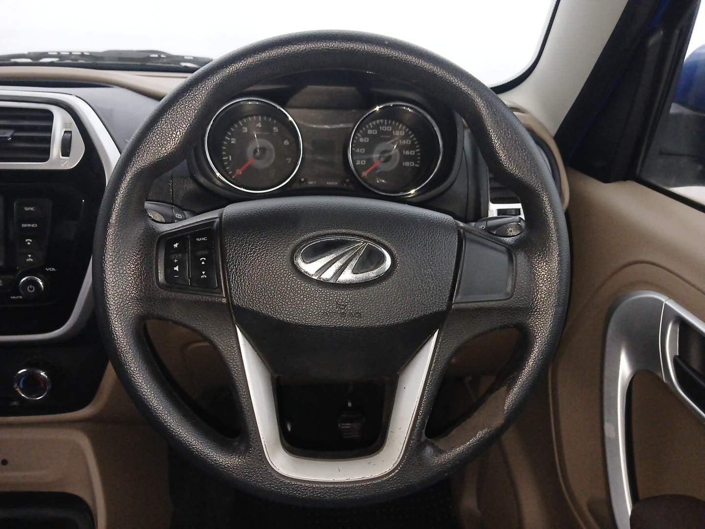 Used 2017 Mahindra TUV300 T8 Diesel Manual interior STEERING VIEW