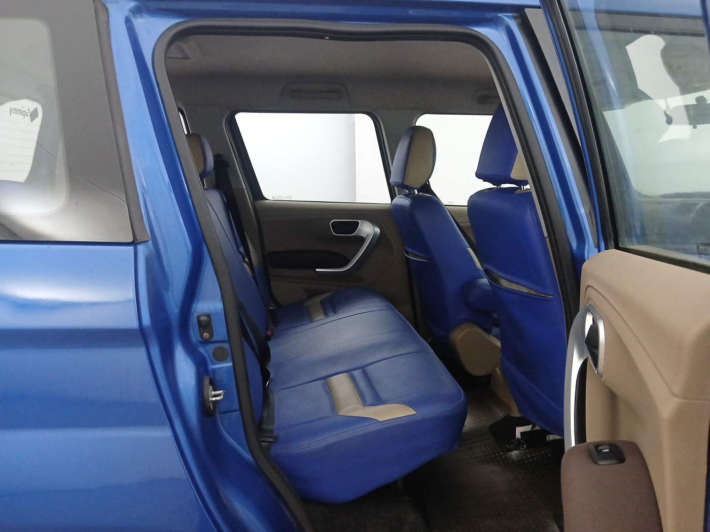 Used 2017 Mahindra TUV300 T8 Diesel Manual interior RIGHT SIDE REAR DOOR CABIN VIEW