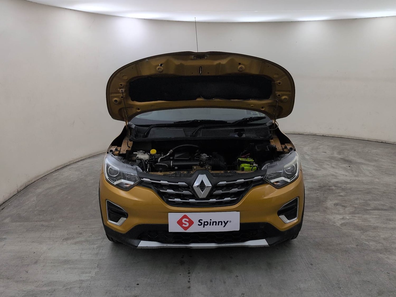 Used 2020 Renault Triber RXZ Petrol Manual engine ENGINE & BONNET OPEN FRONT VIEW