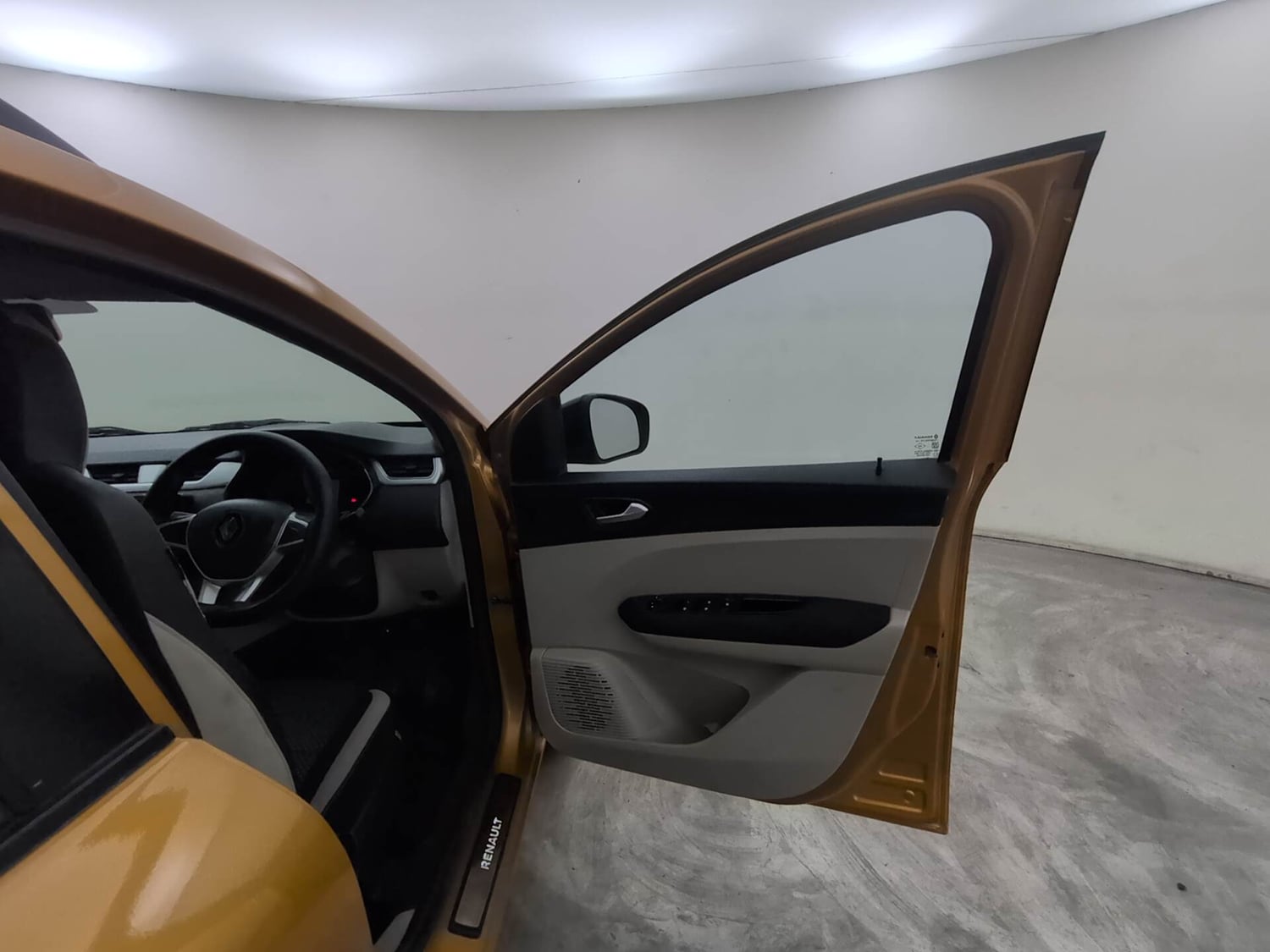 Used 2020 Renault Triber RXZ Petrol Manual interior RIGHT FRONT DOOR OPEN VIEW