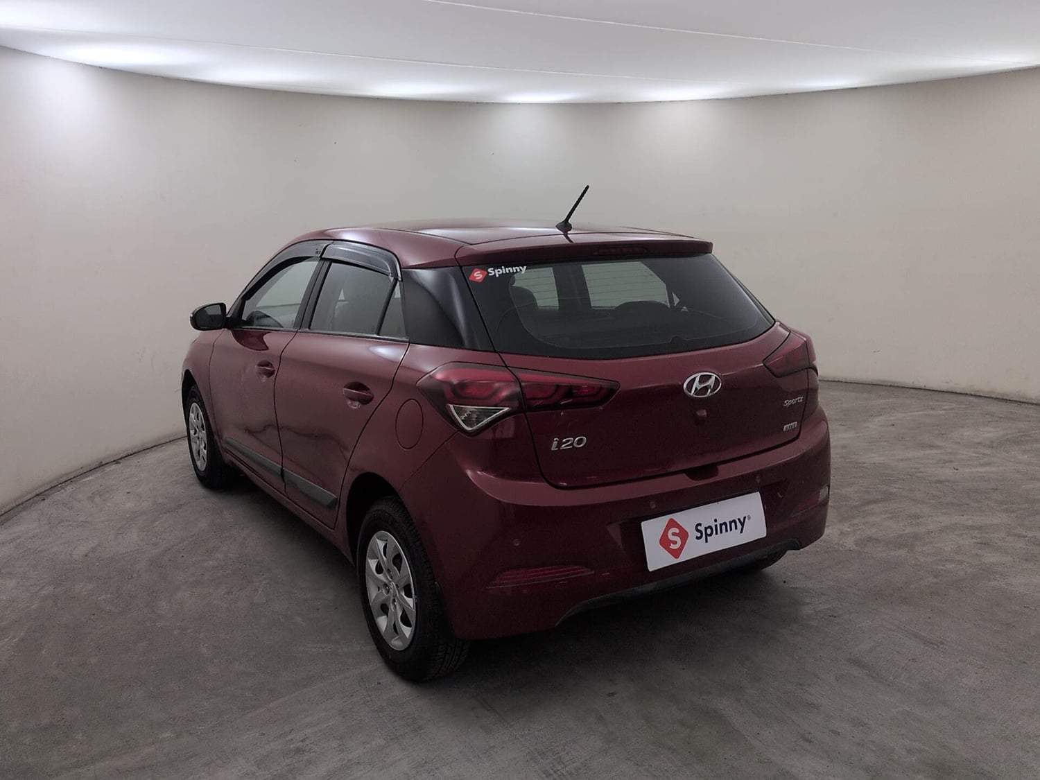 Used 2016 Hyundai Elite i20 Sportz 1.2 Petrol Manual exterior LEFT REAR CORNER VIEW