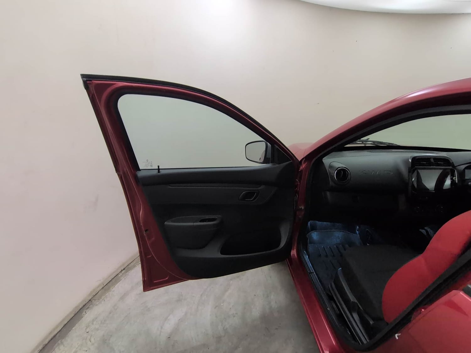 Used 2024 Renault Kwid RXT 1.0 AMT Petrol Automatic interior LEFT FRONT DOOR OPEN VIEW