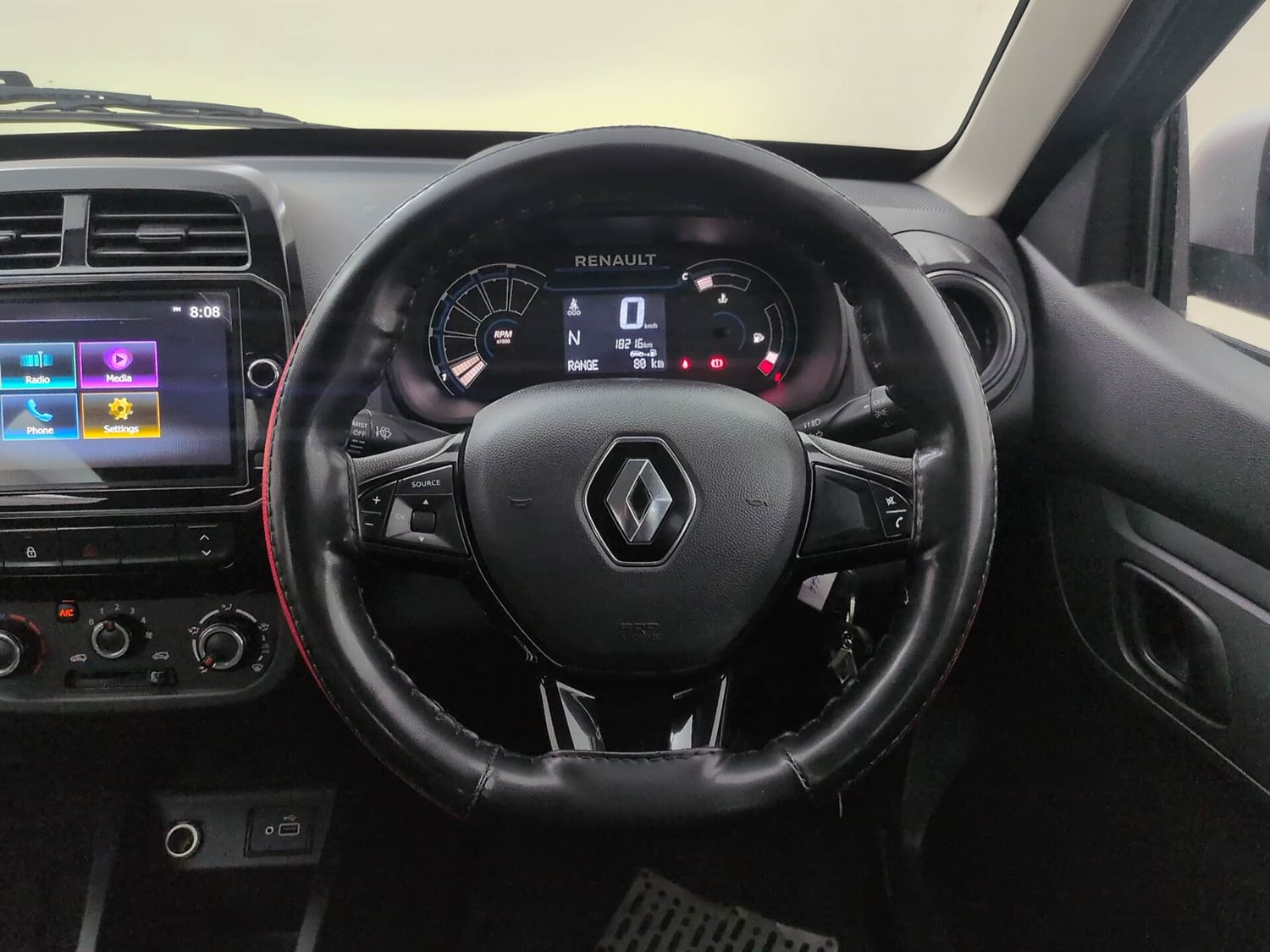 Used 2024 Renault Kwid RXT 1.0 AMT Petrol Automatic interior STEERING VIEW