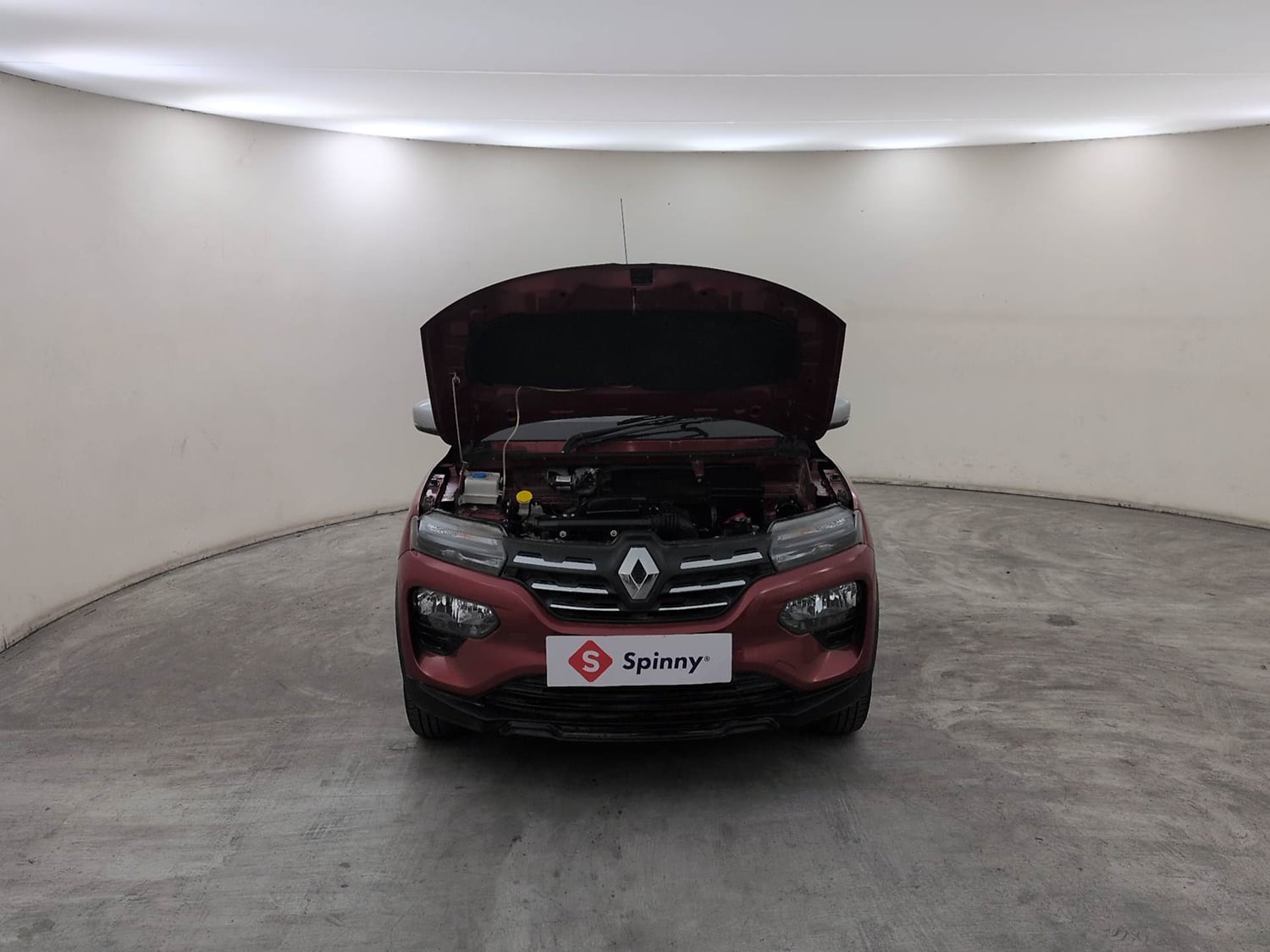 Used 2024 Renault Kwid RXT 1.0 AMT Petrol Automatic engine ENGINE & BONNET OPEN FRONT VIEW