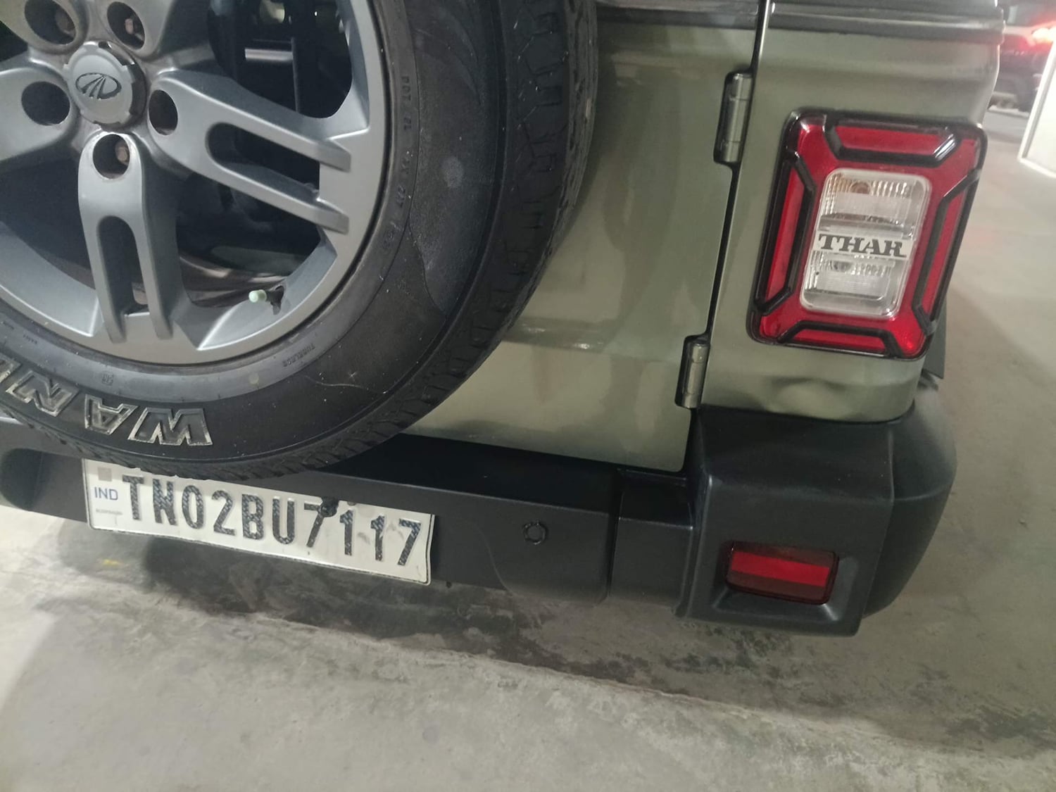 Used 2021 mahindra Thar LX Hard Top Petrol AT 4WD Petrol Automatic dents MINOR SCRATCH