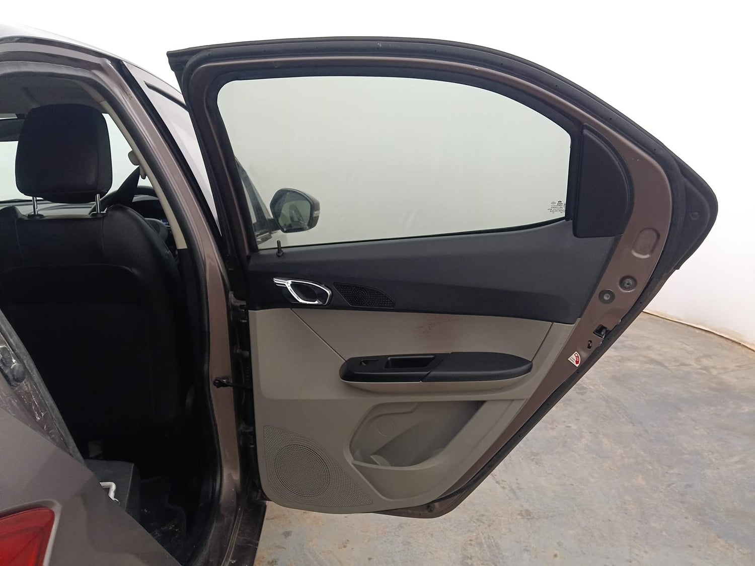 Used 2019 Tata Tiago Revotron XZA Petrol Automatic interior RIGHT REAR DOOR OPEN VIEW