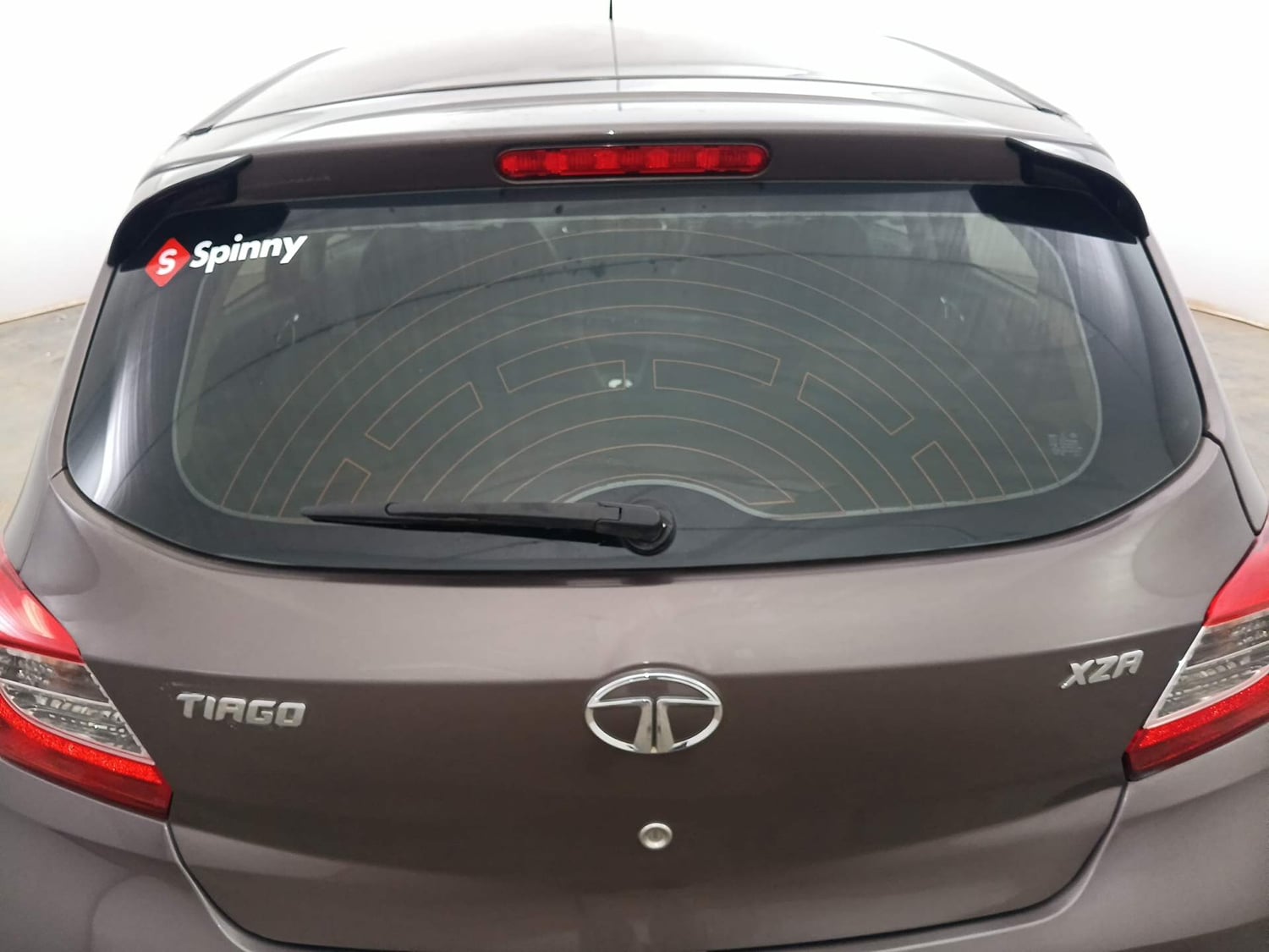 Used 2019 Tata Tiago Revotron XZA Petrol Automatic exterior BACK WINDSHIELD VIEW