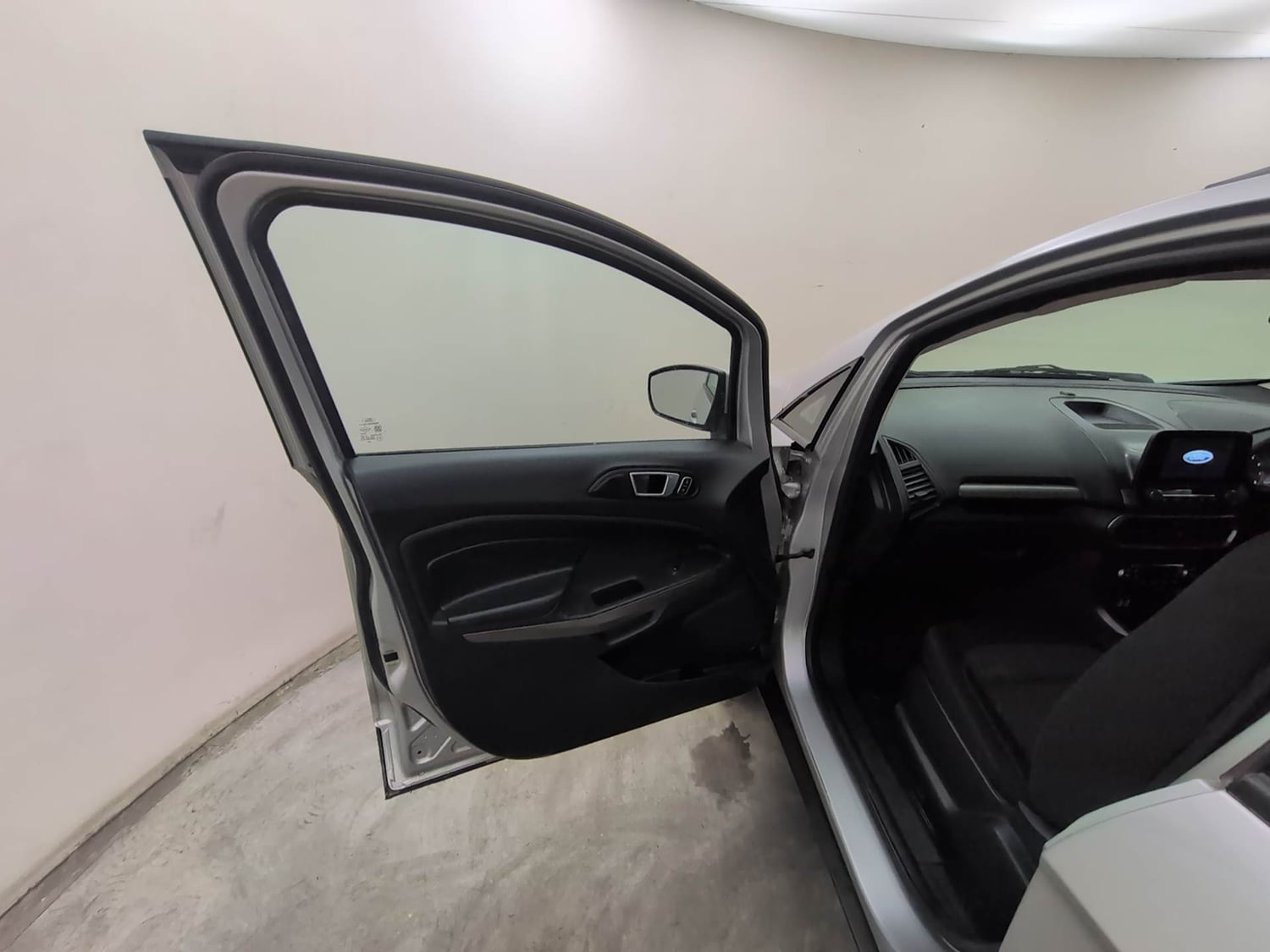 Used 2018 Ford EcoSport Trend + 1.5L Ti-VCT AT Petrol Automatic interior LEFT FRONT DOOR OPEN VIEW
