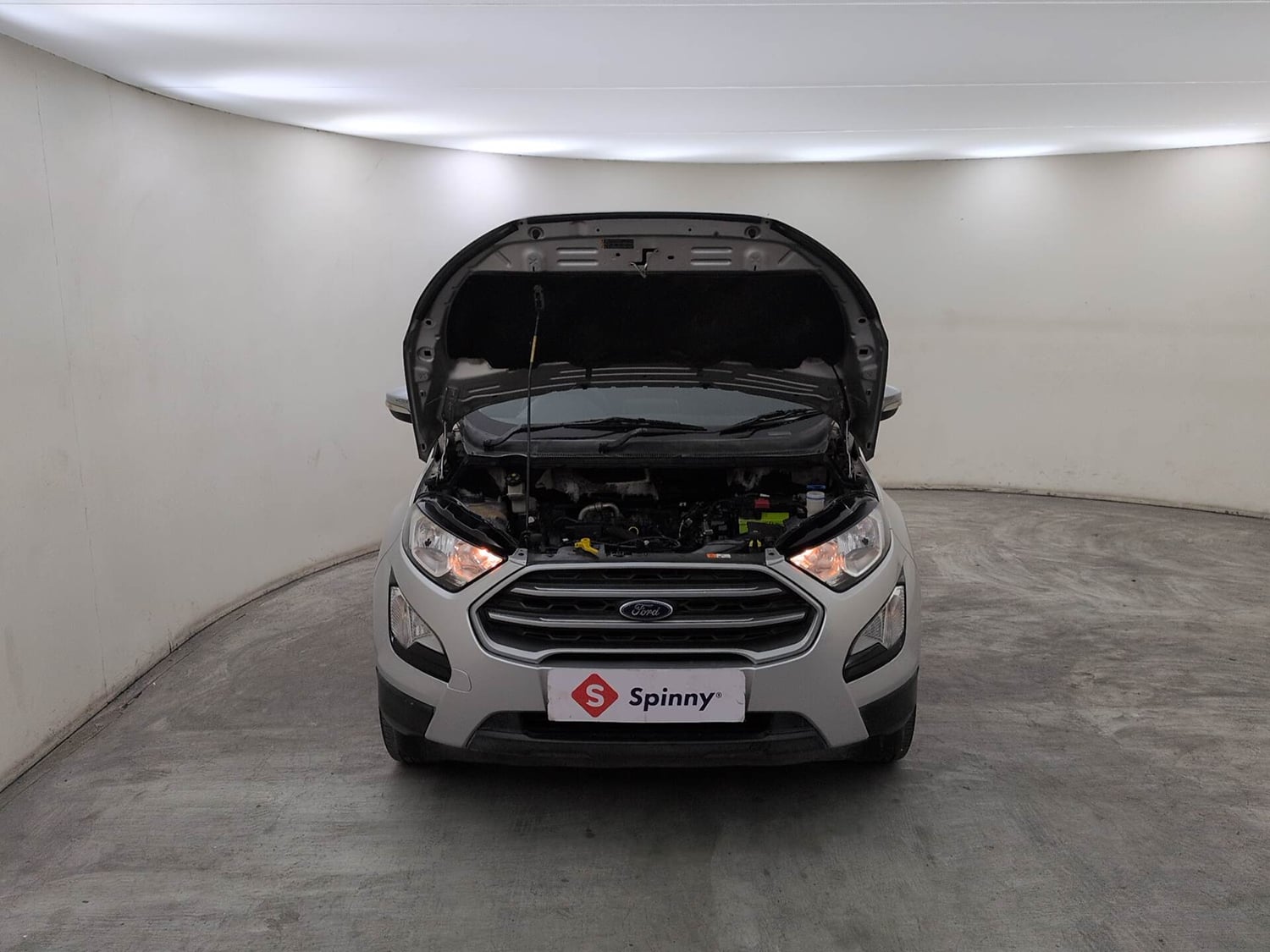 Used 2018 Ford EcoSport Trend + 1.5L Ti-VCT AT Petrol Automatic engine ENGINE & BONNET OPEN FRONT VIEW