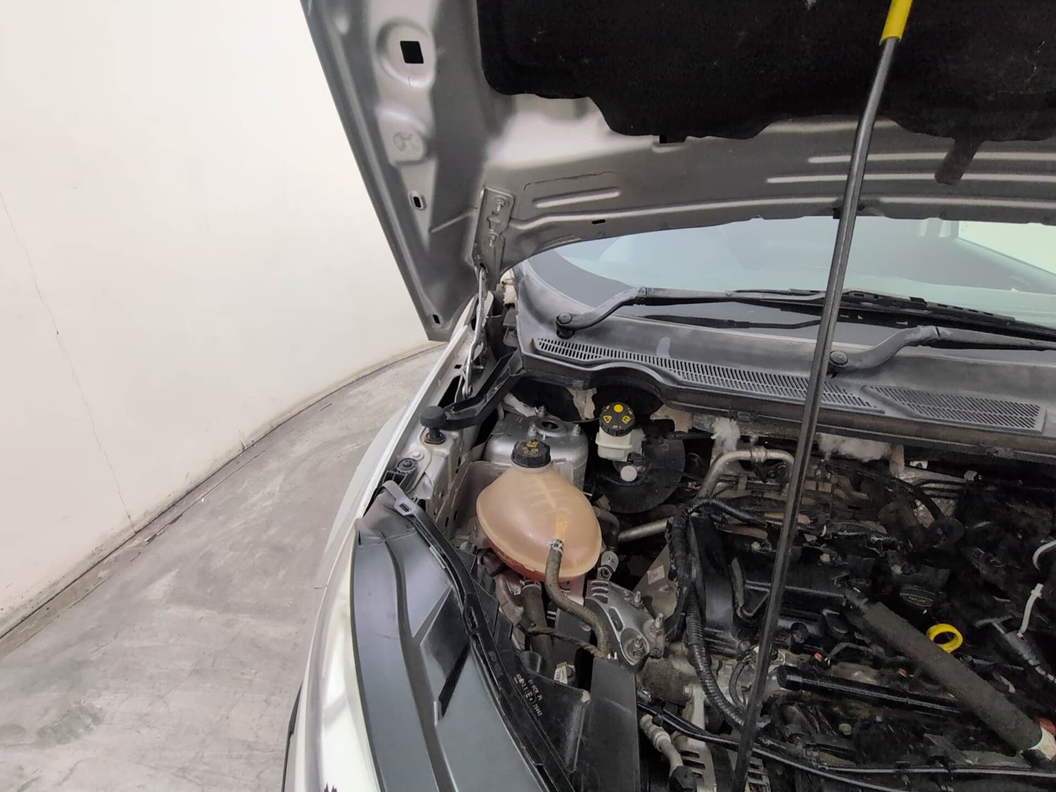 Used 2018 Ford EcoSport Trend + 1.5L Ti-VCT AT Petrol Automatic engine ENGINE RIGHT SIDE HINGE & APRON VIEW