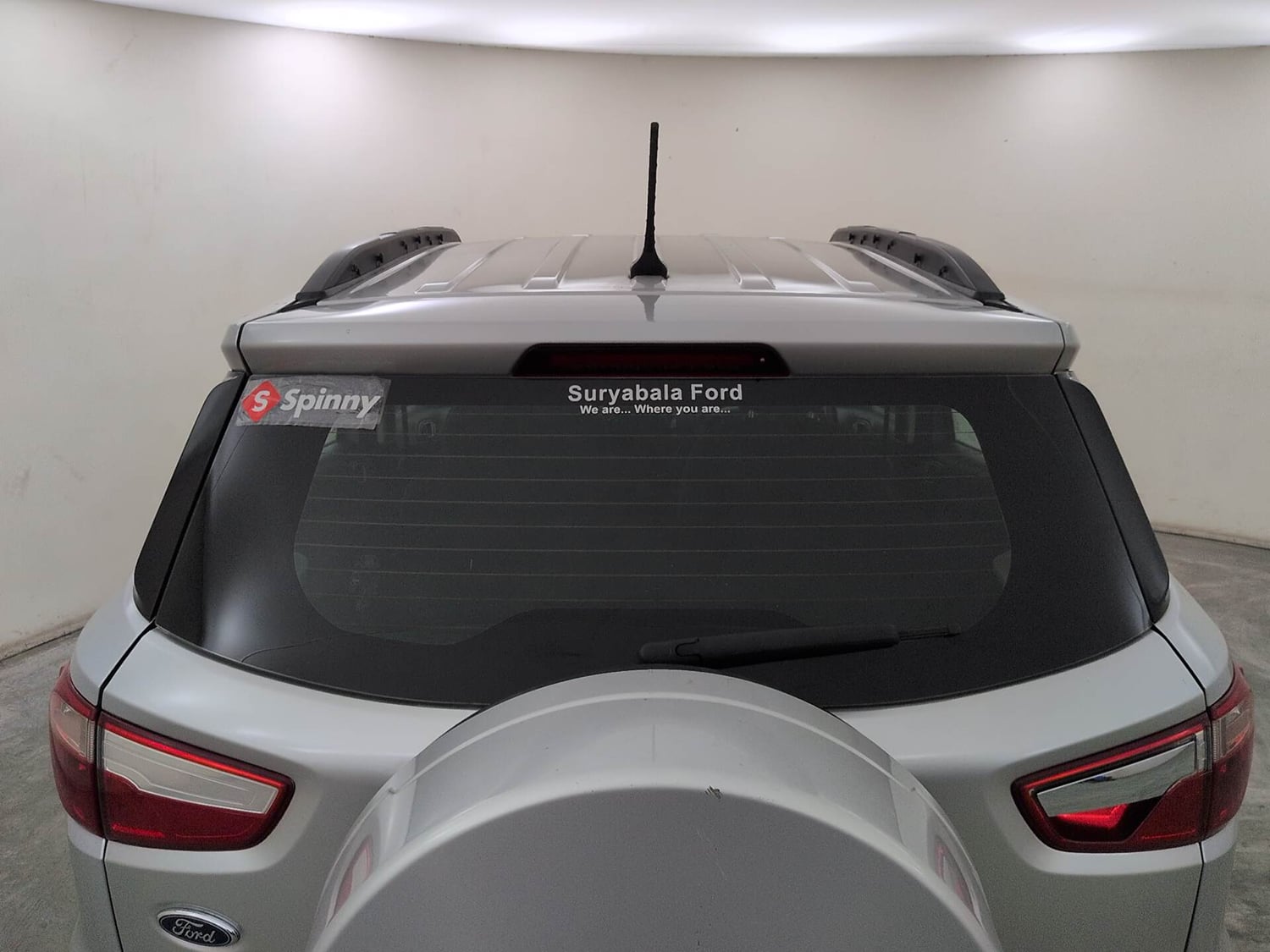 Used 2018 Ford EcoSport Trend + 1.5L Ti-VCT AT Petrol Automatic exterior BACK WINDSHIELD VIEW