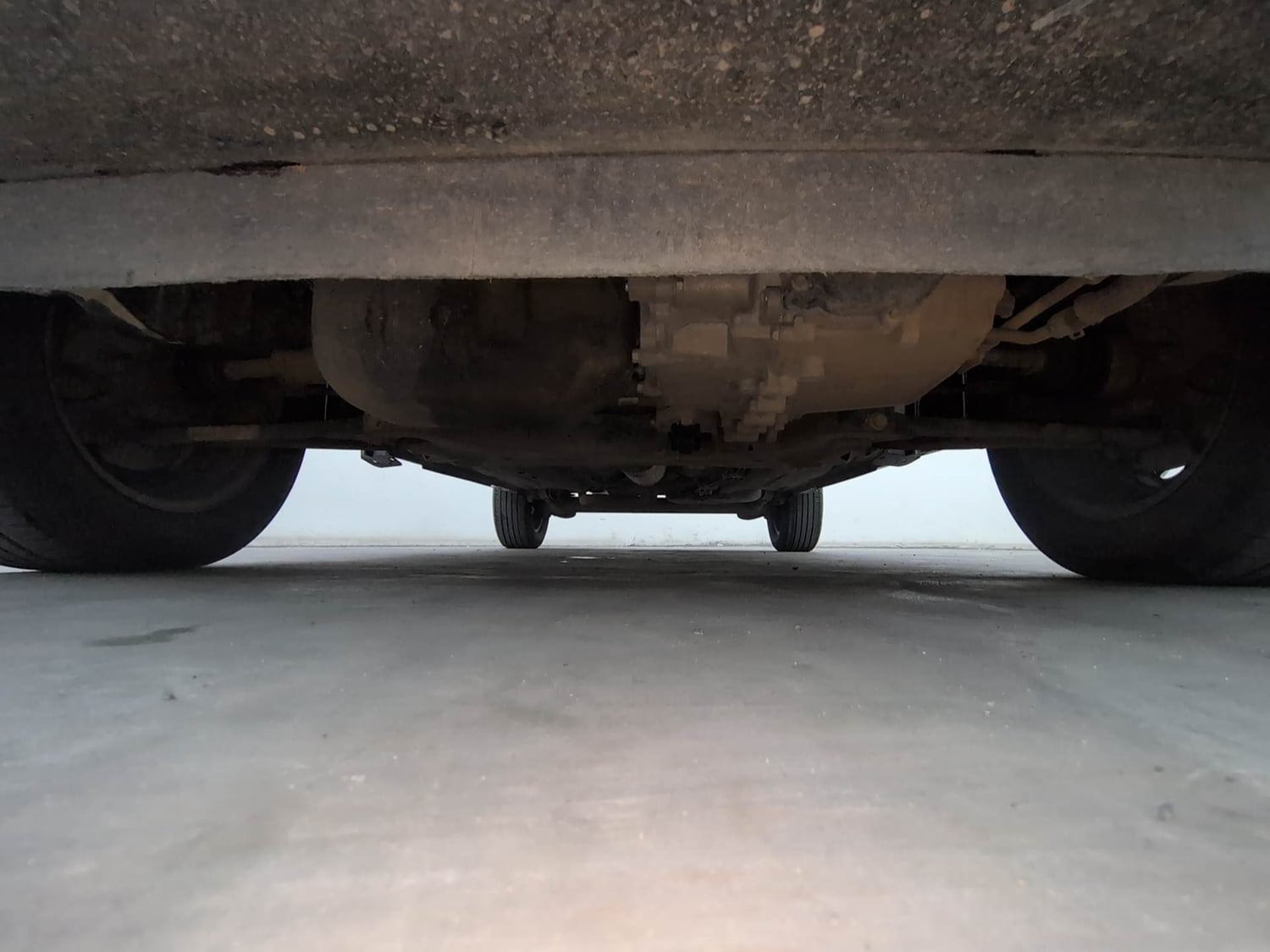 Used 2018 Ford EcoSport Trend + 1.5L Ti-VCT AT Petrol Automatic extra FRONT LEFT UNDERBODY VIEW