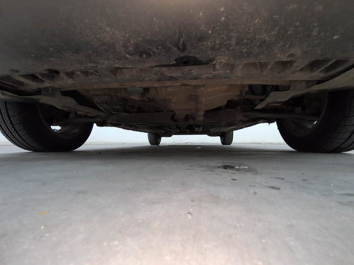 Used 2019 Datsun GO T(O) Petrol Manual extra FRONT LEFT UNDERBODY VIEW