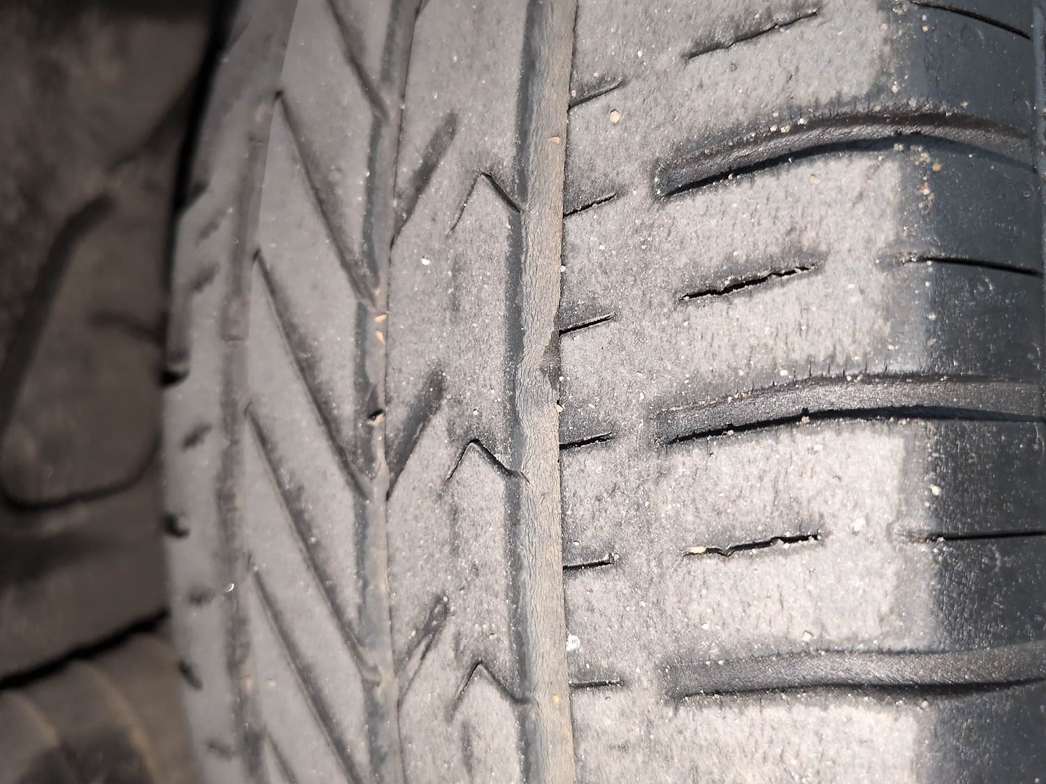 Used 2019 Datsun GO T(O) Petrol Manual tyres RIGHT REAR TYRE TREAD VIEW