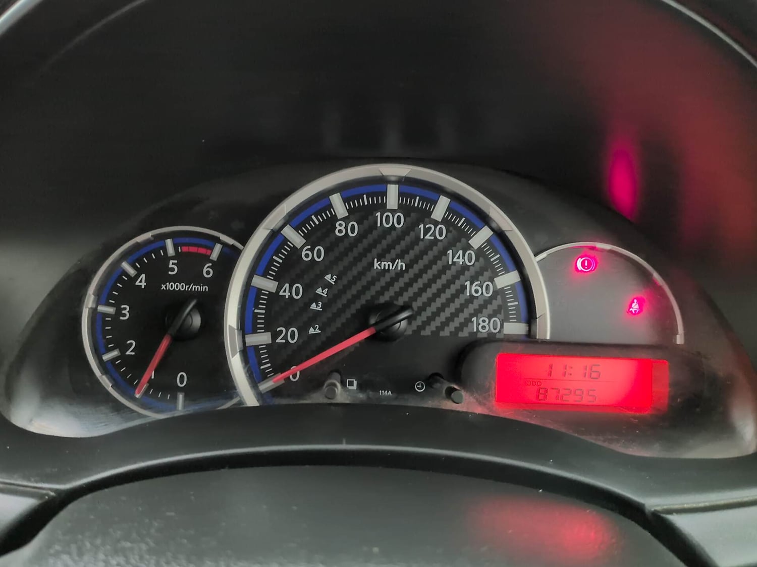 Used 2019 Datsun GO T(O) Petrol Manual interior CLUSTERMETER VIEW