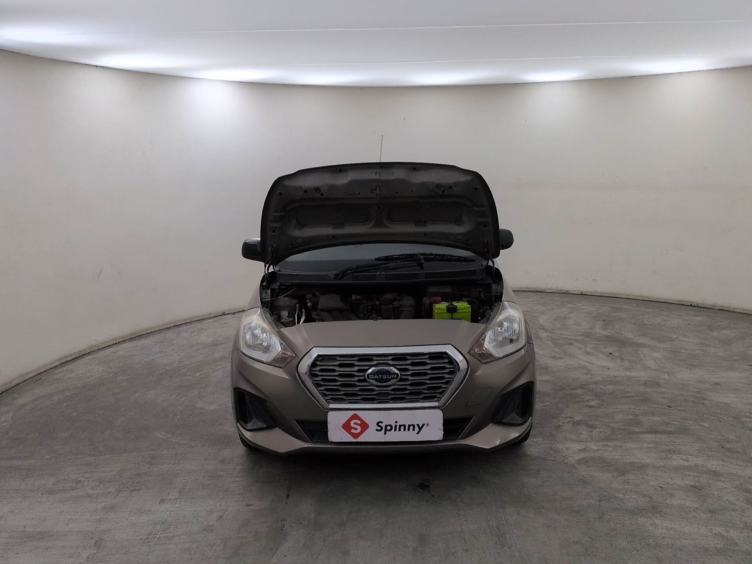 Used 2019 Datsun GO T(O) Petrol Manual engine ENGINE & BONNET OPEN FRONT VIEW