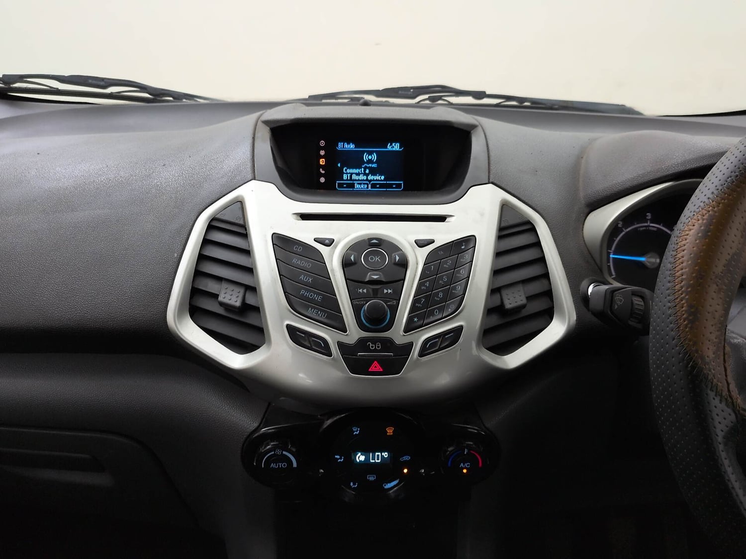 Used 2016 Ford EcoSport Titanium 1.5L TDCi Diesel Manual interior MUSIC SYSTEM & AC CONTROL VIEW