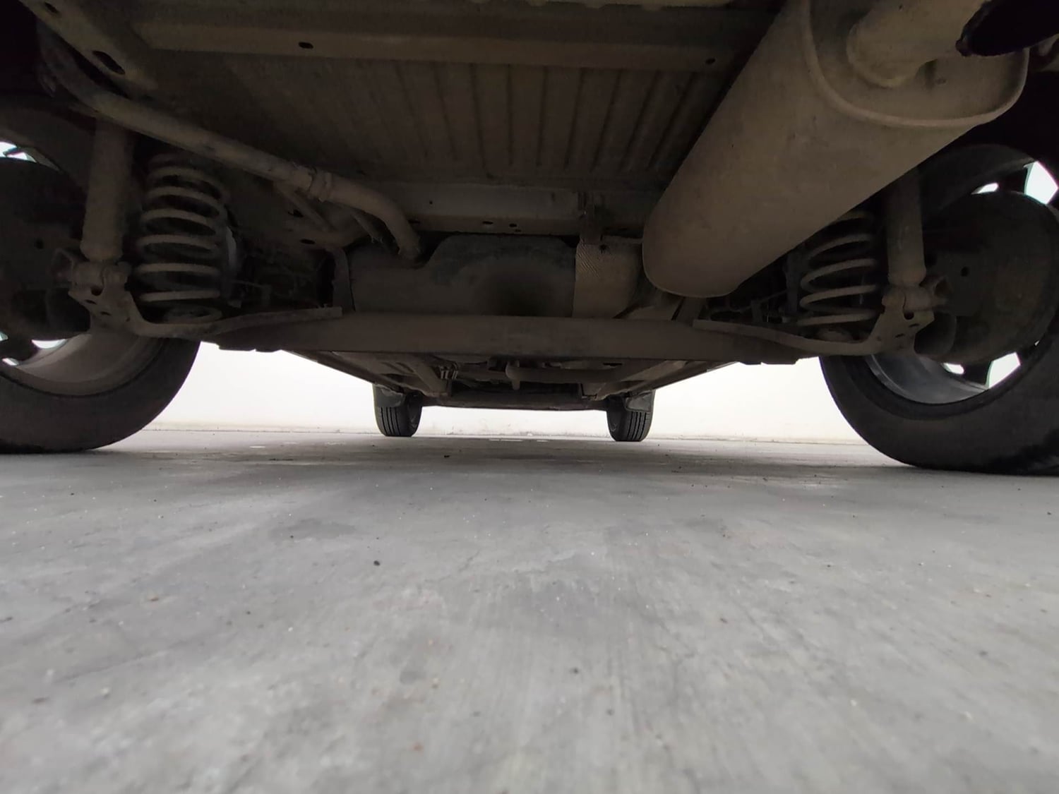 Used 2016 Ford EcoSport Titanium 1.5L TDCi Diesel Manual extra REAR UNDERBODY VIEW (TAKEN FROM REAR)