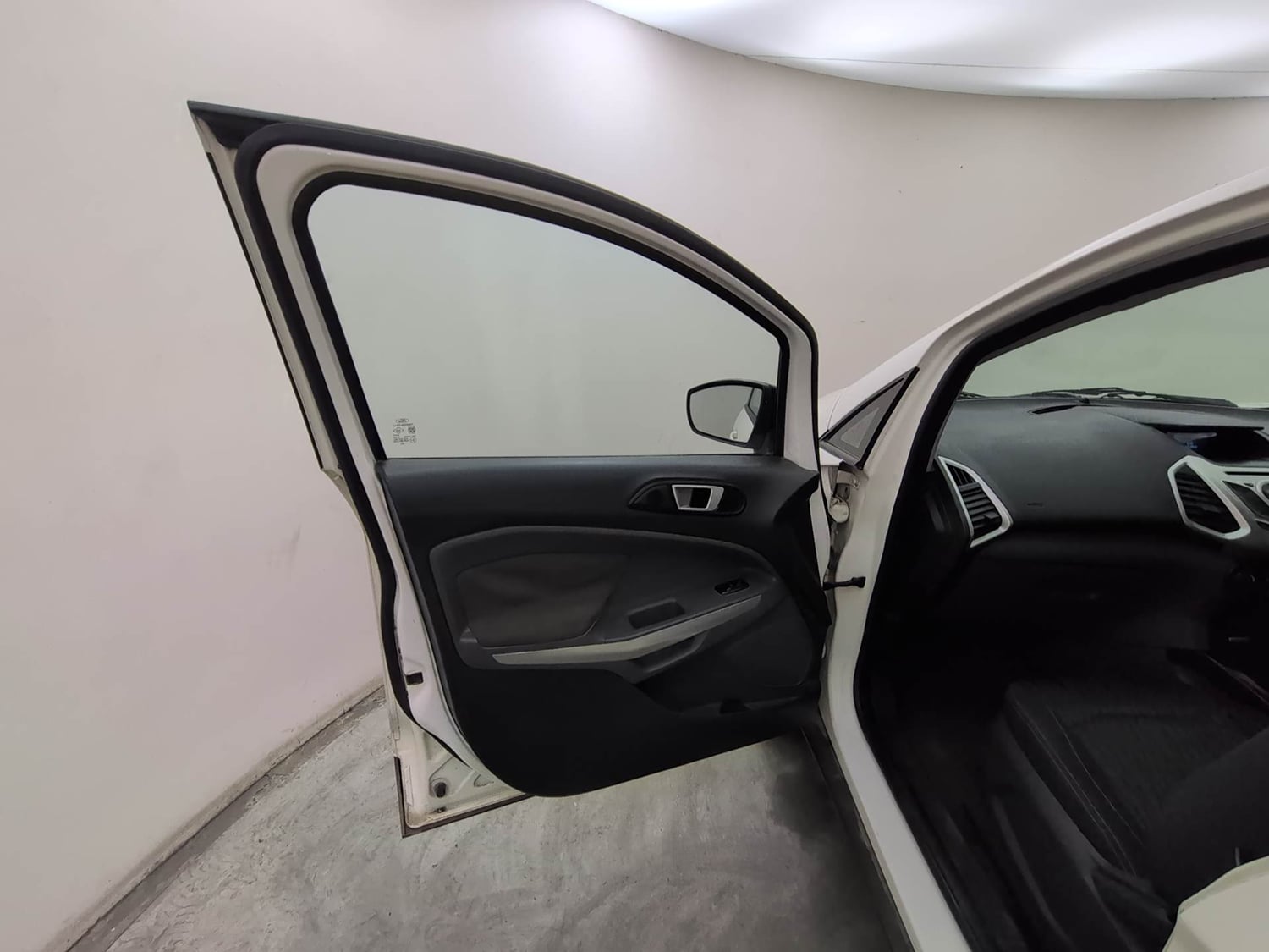 Used 2016 Ford EcoSport Titanium 1.5L TDCi Diesel Manual interior LEFT FRONT DOOR OPEN VIEW