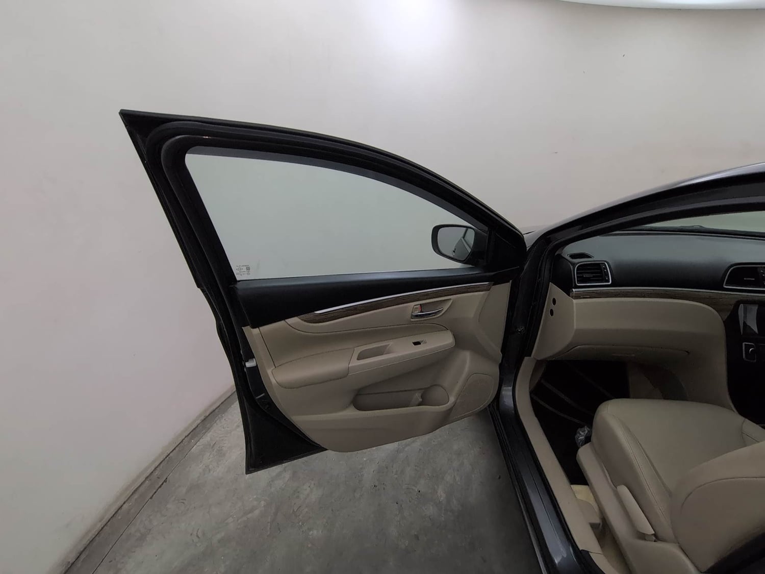 Used 2025 Maruti Suzuki Ciaz Alpha 1.5 AT Petrol Automatic interior LEFT FRONT DOOR OPEN VIEW