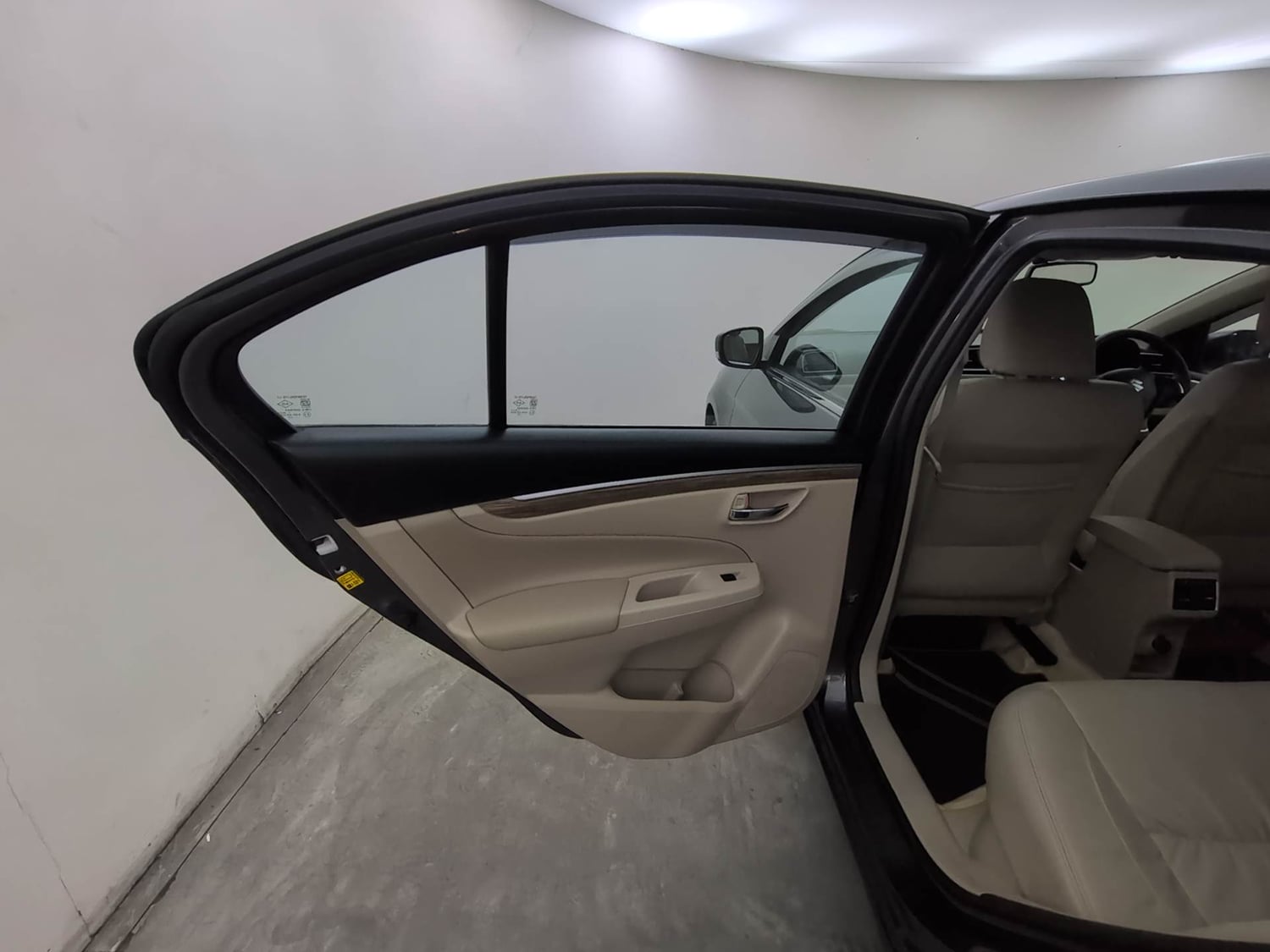 Used 2025 Maruti Suzuki Ciaz Alpha 1.5 AT Petrol Automatic interior LEFT REAR DOOR OPEN VIEW