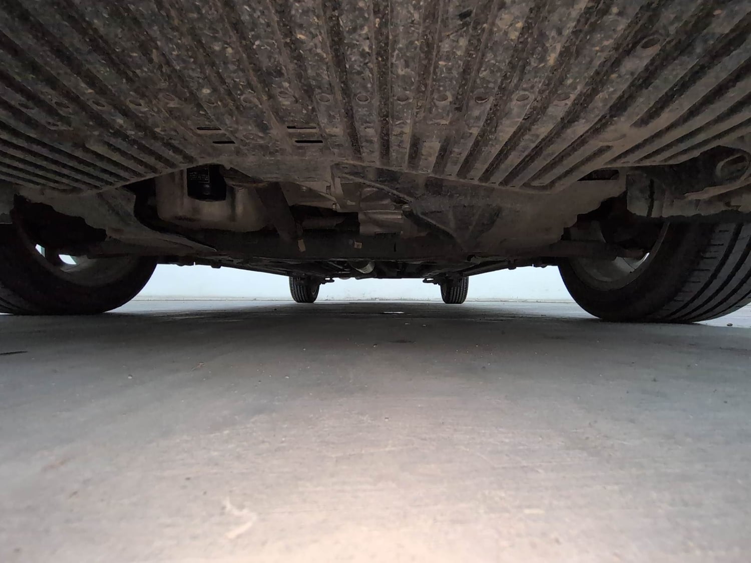 Used 2025 Maruti Suzuki Ciaz Alpha 1.5 AT Petrol Automatic extra FRONT LEFT UNDERBODY VIEW