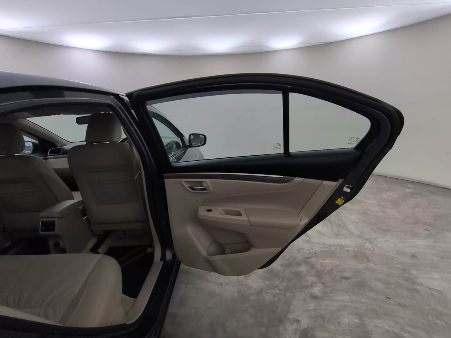 Used 2025 Maruti Suzuki Ciaz Alpha 1.5 AT Petrol Automatic interior RIGHT REAR DOOR OPEN VIEW