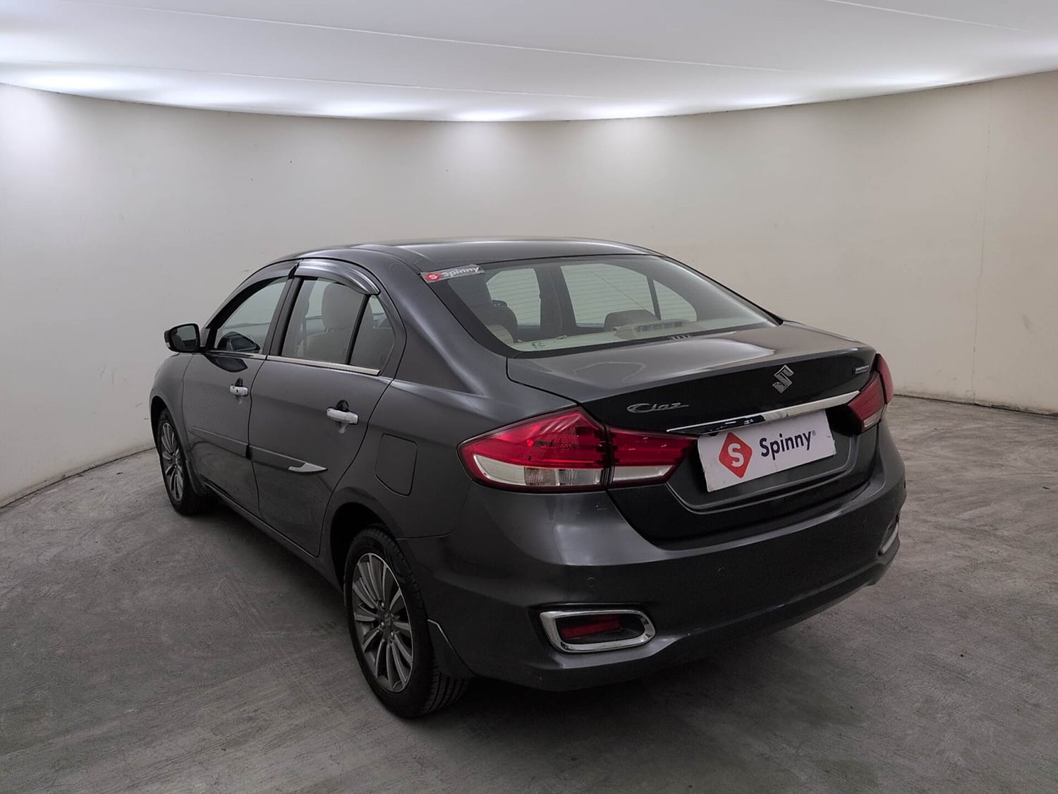 Used 2025 Maruti Suzuki Ciaz Alpha 1.5 AT Petrol Automatic exterior LEFT REAR CORNER VIEW