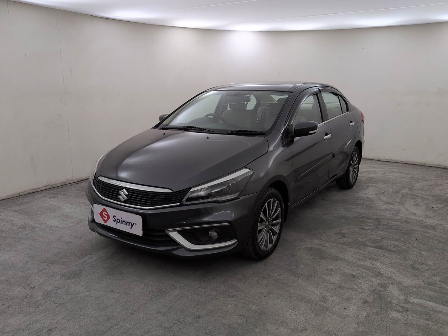 Used 2025 Maruti Suzuki Ciaz Alpha 1.5 AT Petrol Automatic exterior LEFT FRONT CORNER VIEW
