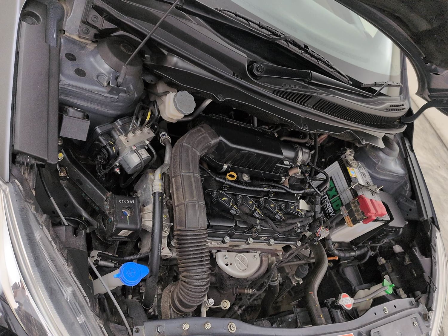 Used 2025 Maruti Suzuki Ciaz Alpha 1.5 AT Petrol Automatic engine ENGINE RIGHT SIDE VIEW