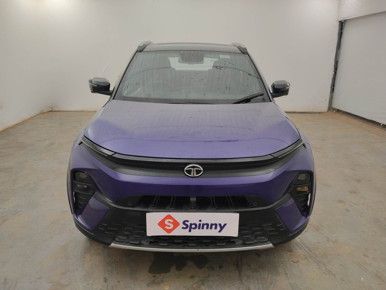 Used 2024 Tata Nexon Fearless Plus S Purple 1.5 Revotorq Diesel 6AMT Dual Tone Diesel Automatic exterior FRONT VIEW
