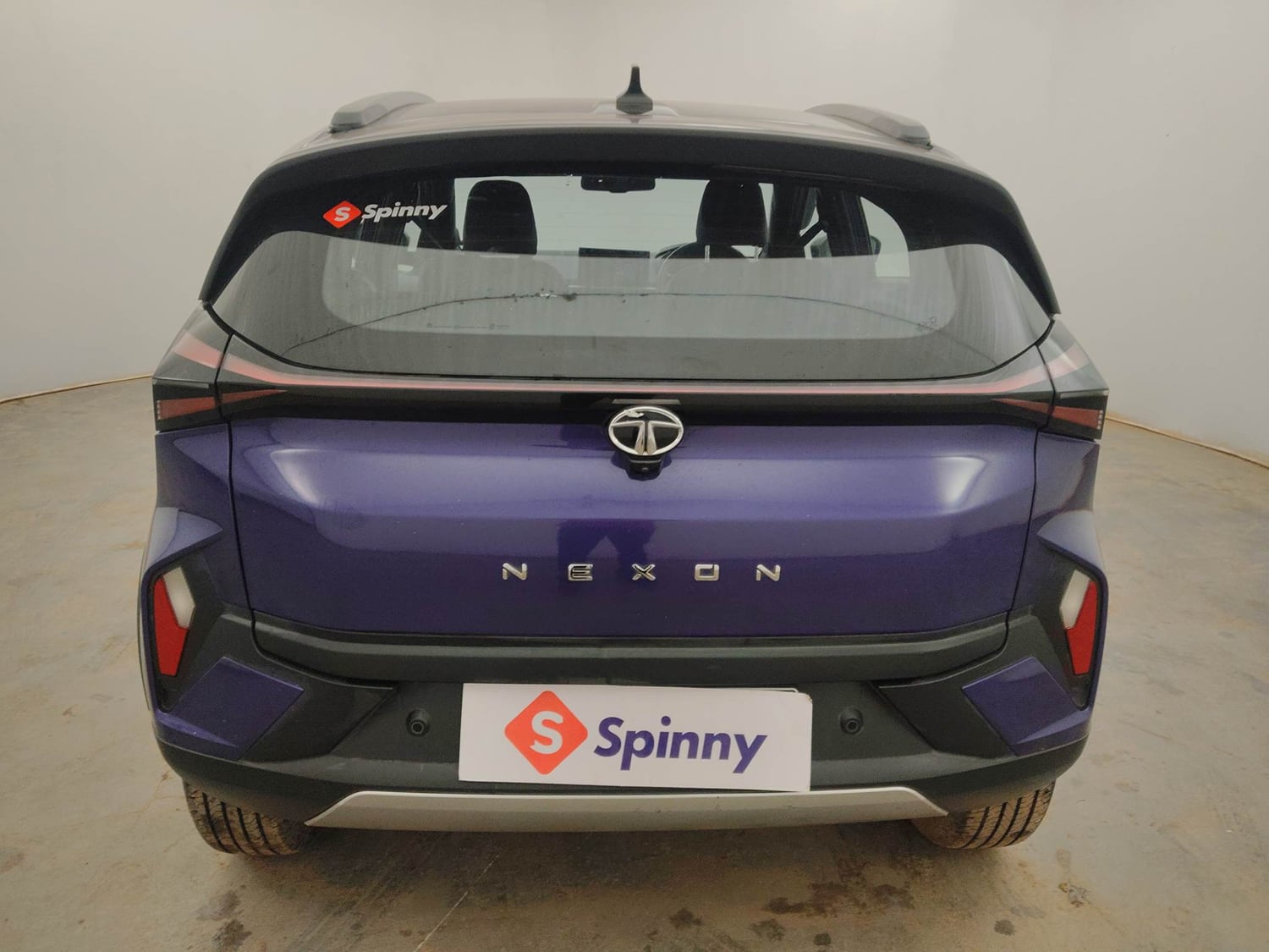 Used 2024 Tata Nexon Fearless Plus S Purple 1.5 Revotorq Diesel 6AMT Dual Tone Diesel Automatic exterior BACK VIEW