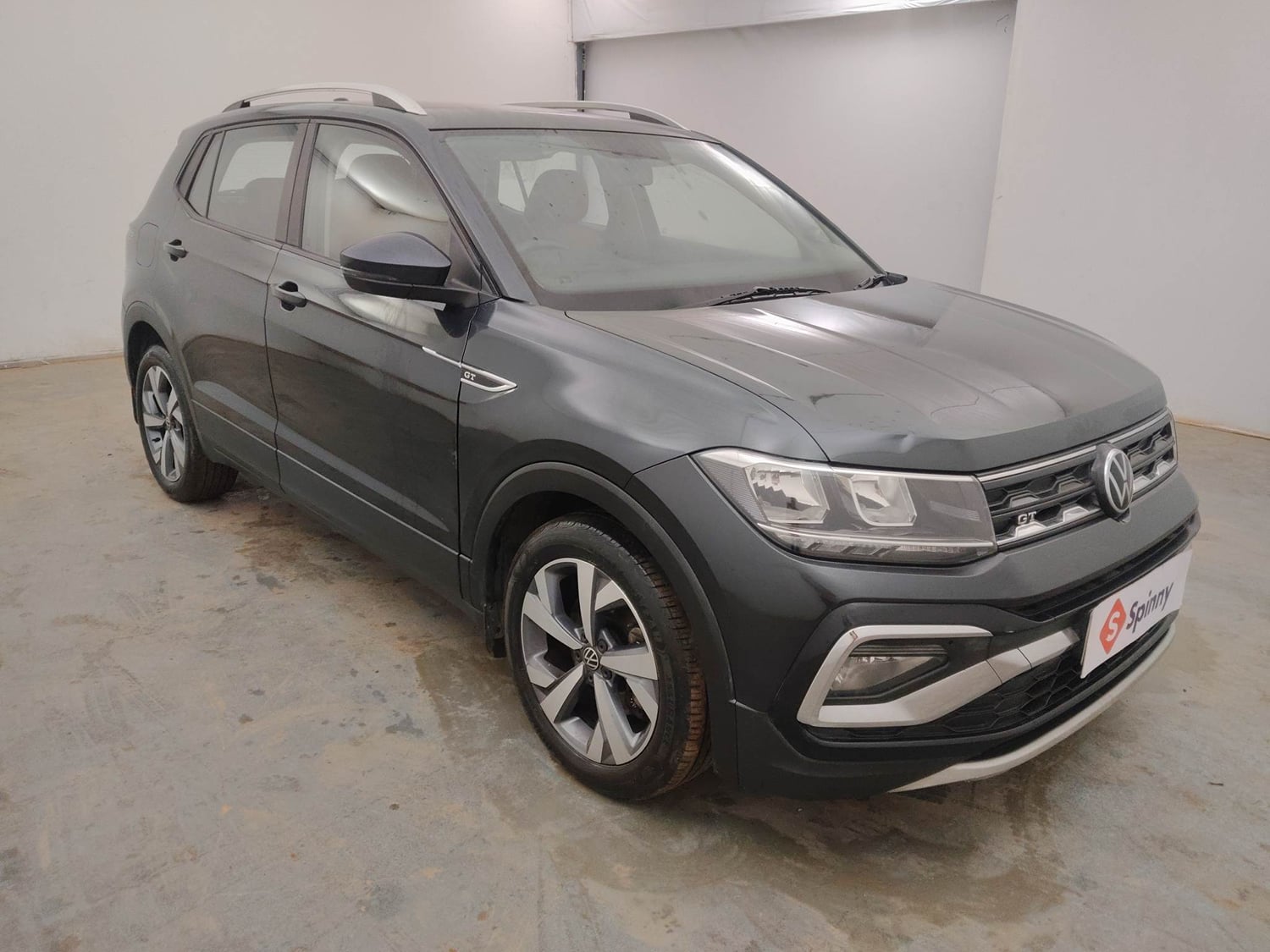 Used 2021 Volkswagen Taigun GT 1.5 TSI MT Petrol Manual exterior RIGHT FRONT CORNER VIEW
