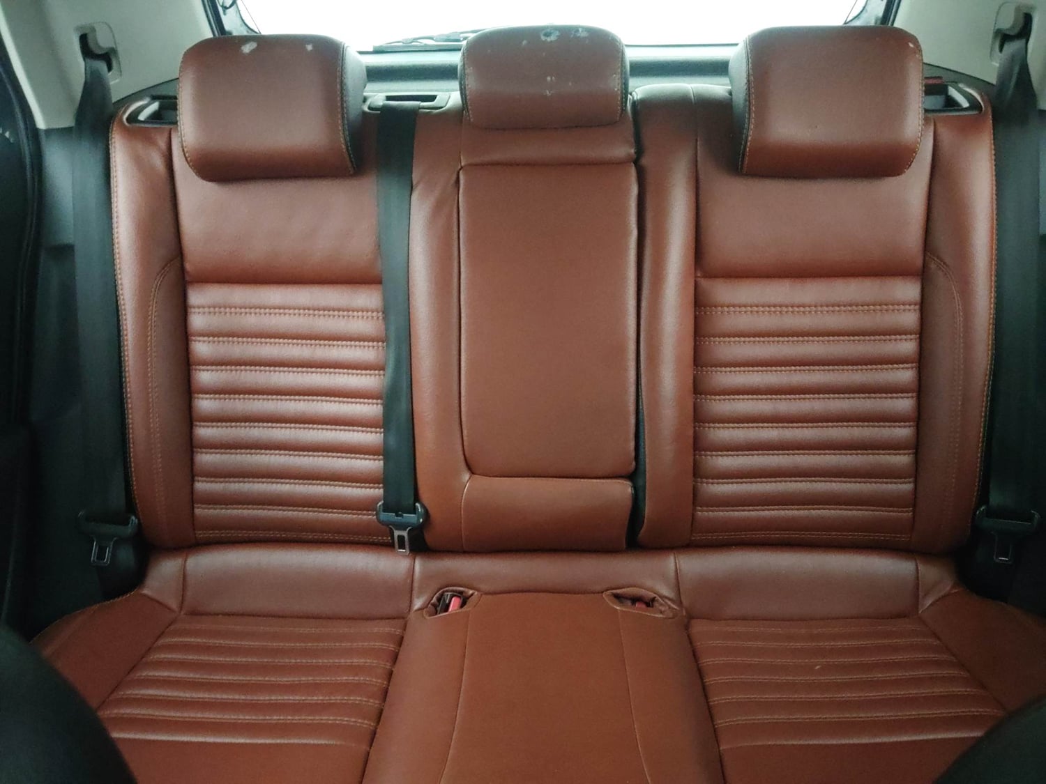 Used 2021 Volkswagen Taigun GT 1.5 TSI MT Petrol Manual interior REAR SEAT CONDITION VIEW