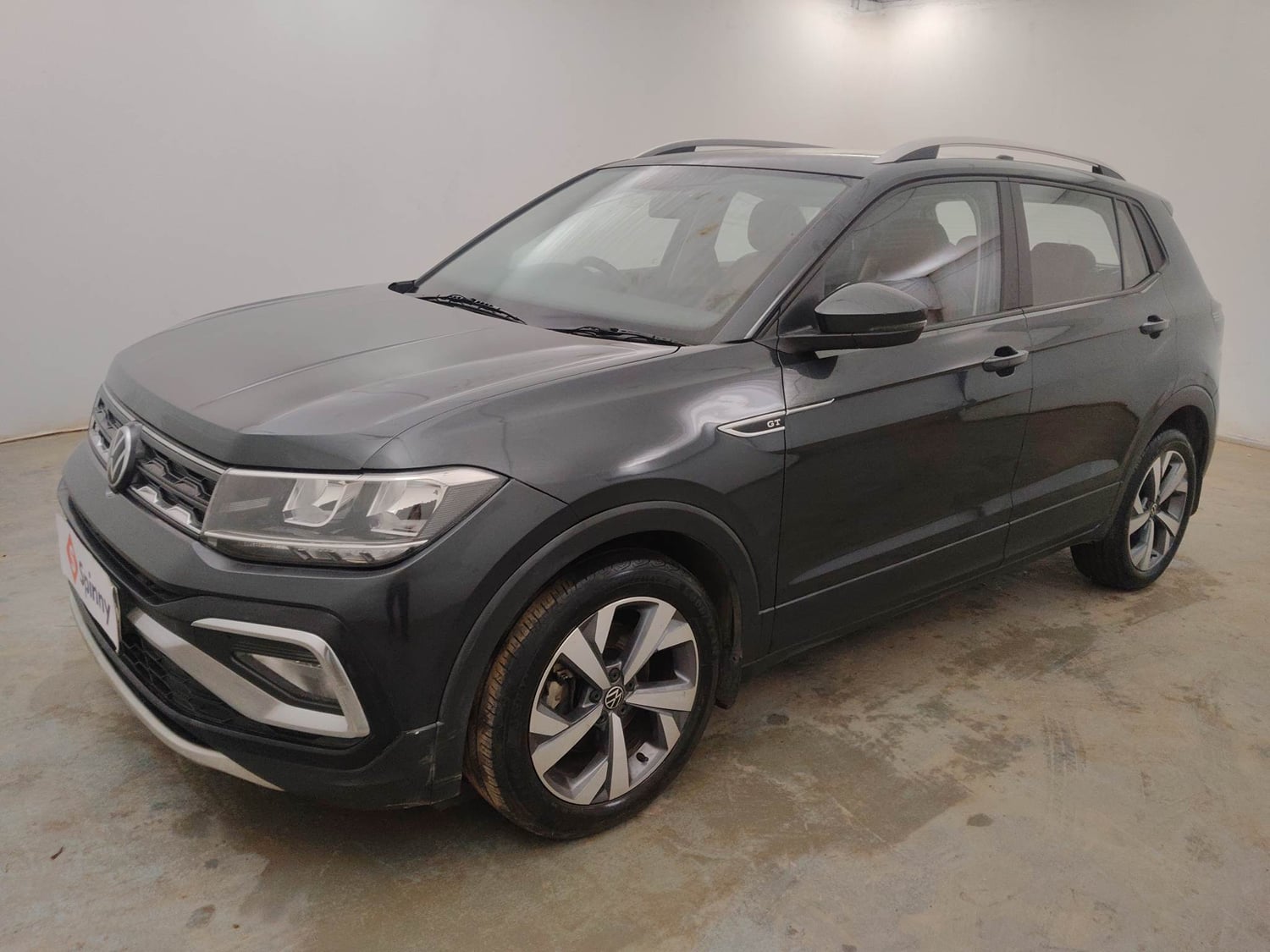 Used 2021 Volkswagen Taigun GT 1.5 TSI MT Petrol Manual exterior LEFT FRONT CORNER VIEW