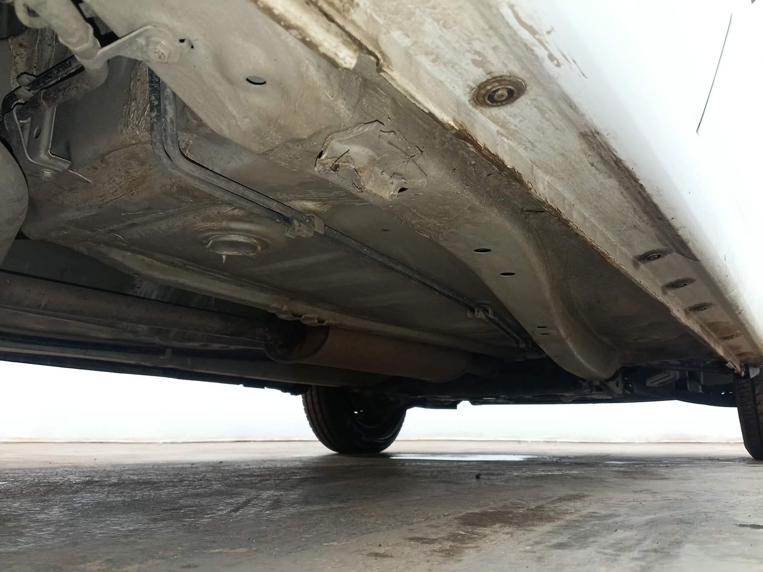 Used 2023 Maruti Suzuki Alto K10 LXi Petrol Manual extra REAR RIGHT UNDERBODY VIEW