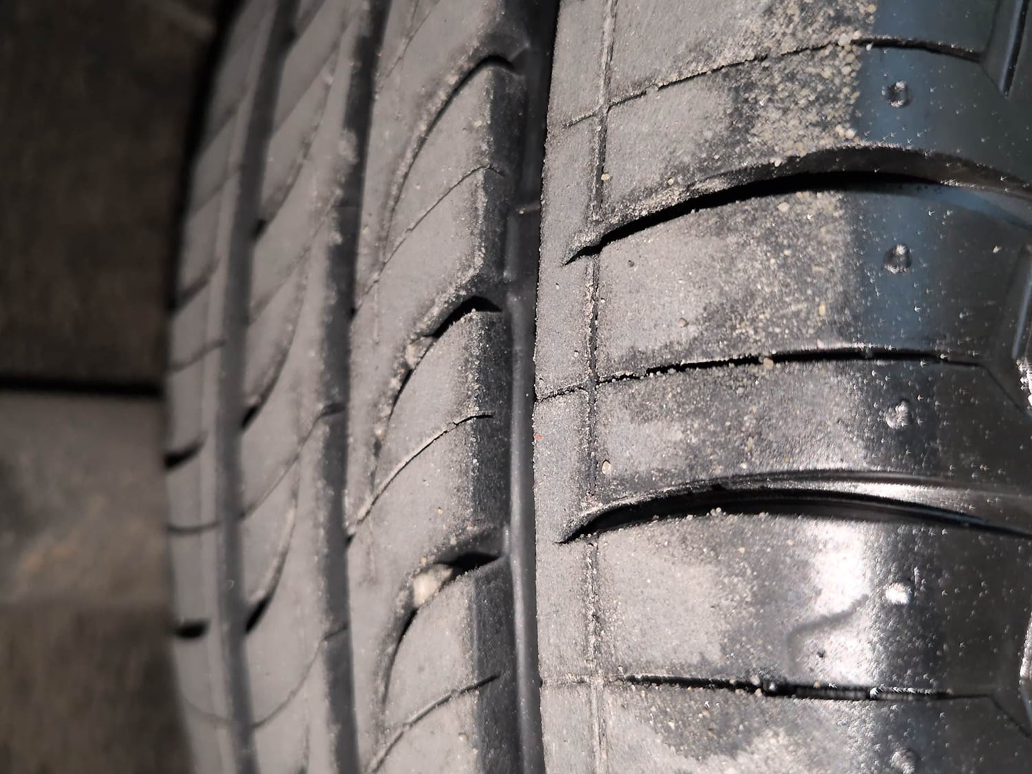 Used 2016 Hyundai Xcent S 1.2 Petrol Manual tyres RIGHT REAR TYRE TREAD VIEW