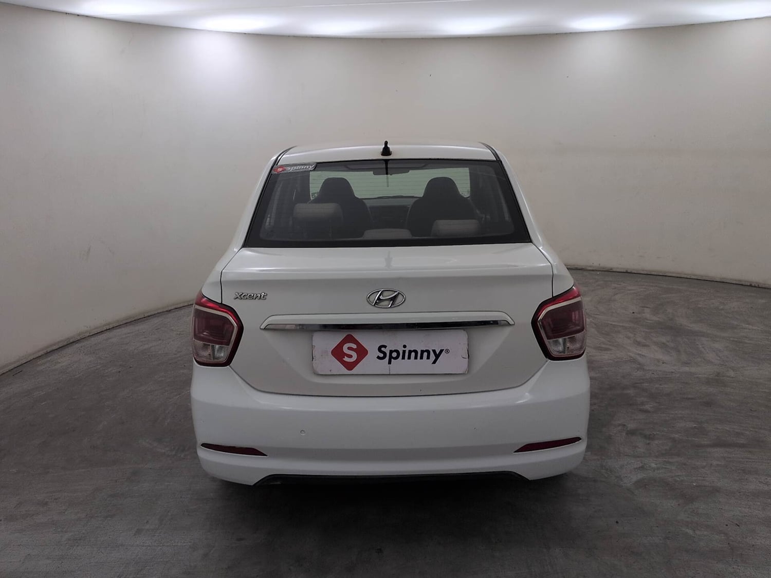 Used 2016 Hyundai Xcent S 1.2 Petrol Manual exterior BACK VIEW