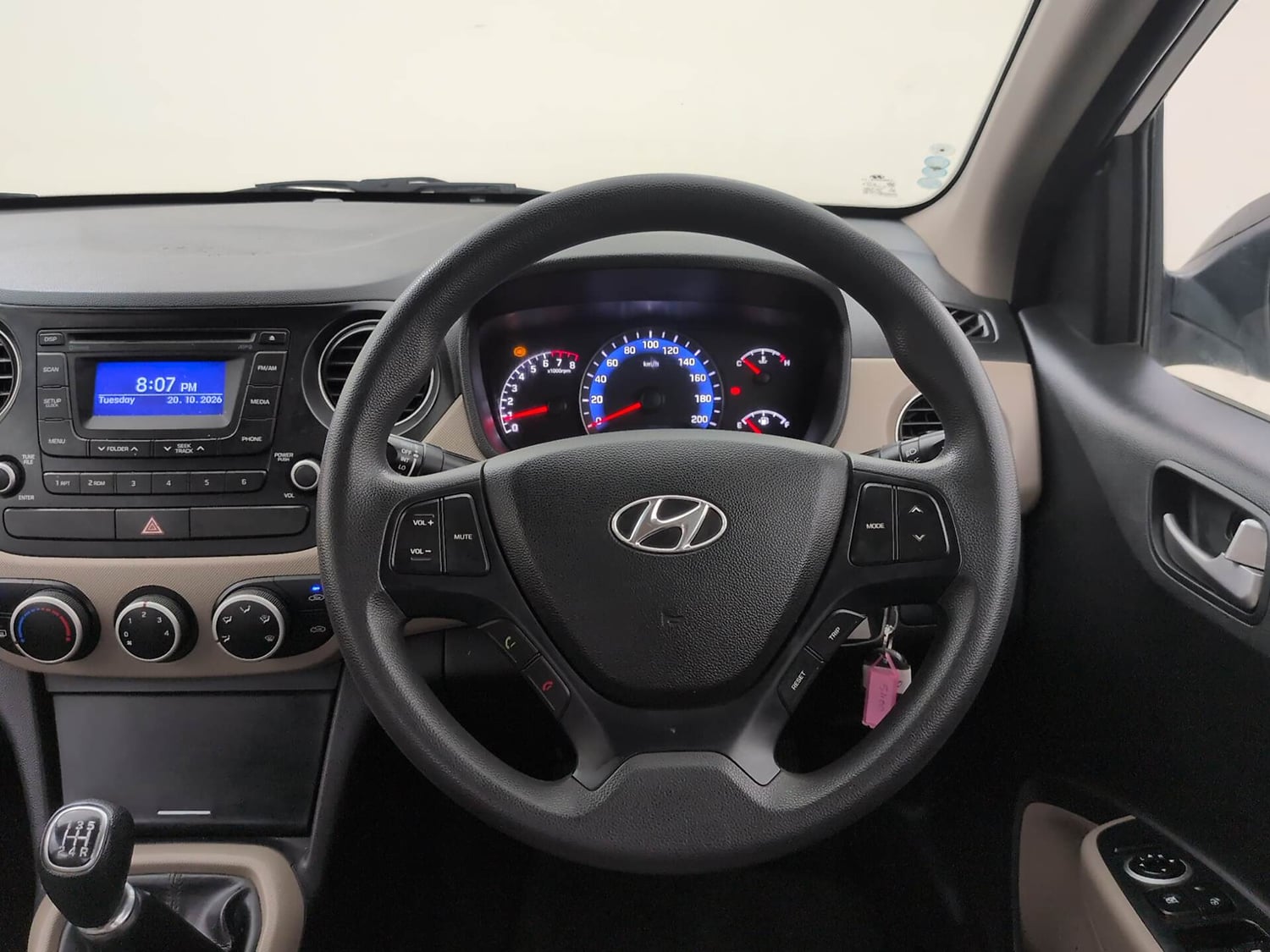Used 2016 Hyundai Xcent S 1.2 Petrol Manual interior STEERING VIEW