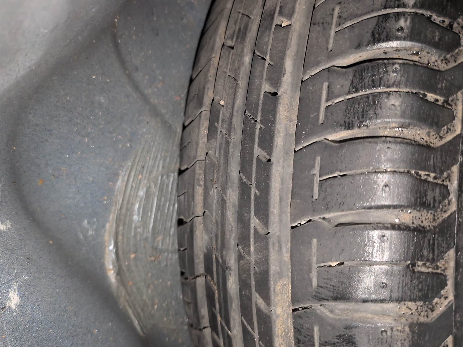 Used 2023 Tata Altroz XZA Petrol Petrol Automatic tyres SPARE TYRE VIEW