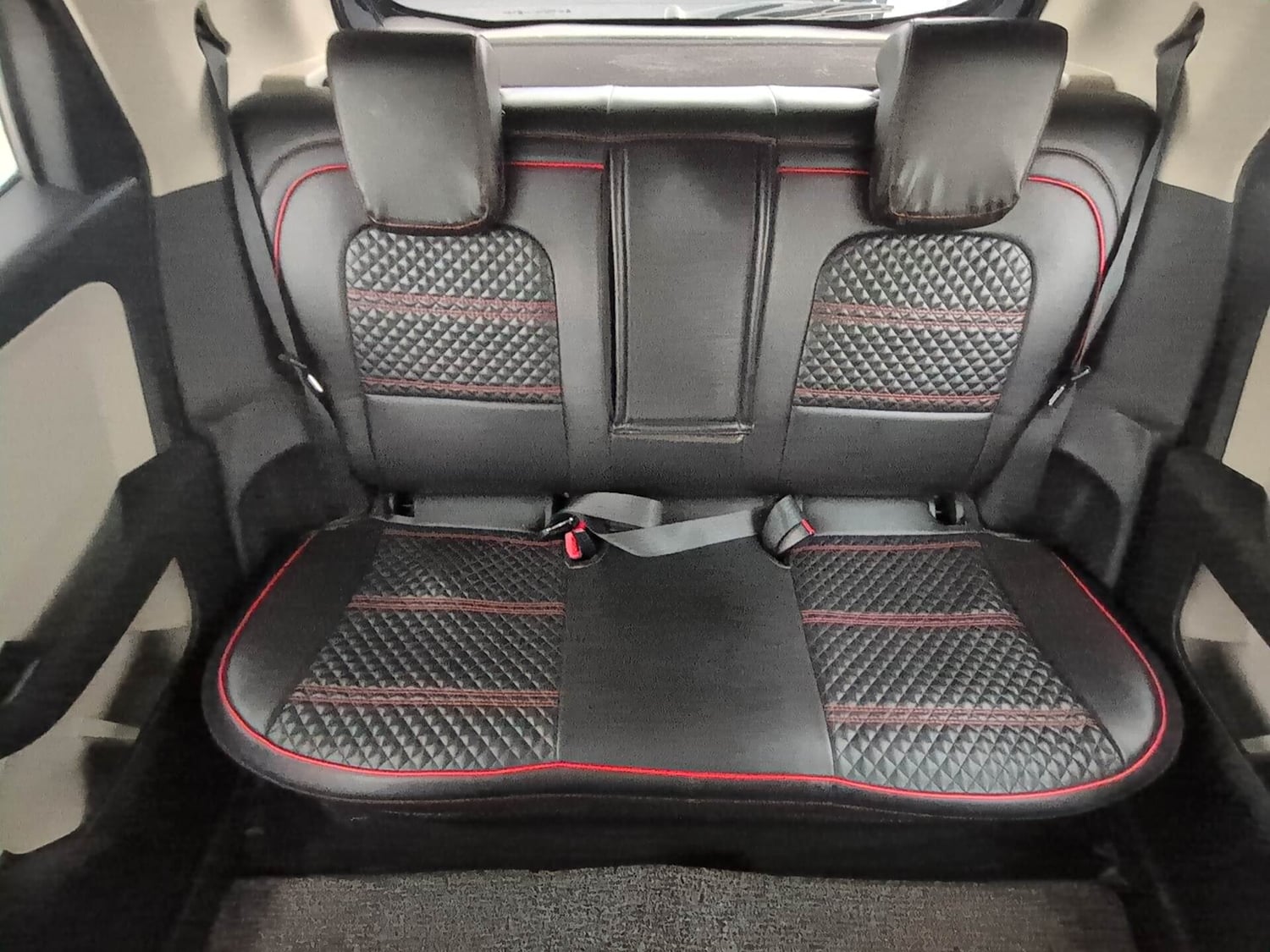 Used 2023 Tata Altroz XZA Petrol Petrol Automatic interior REAR SEAT CONDITION VIEW